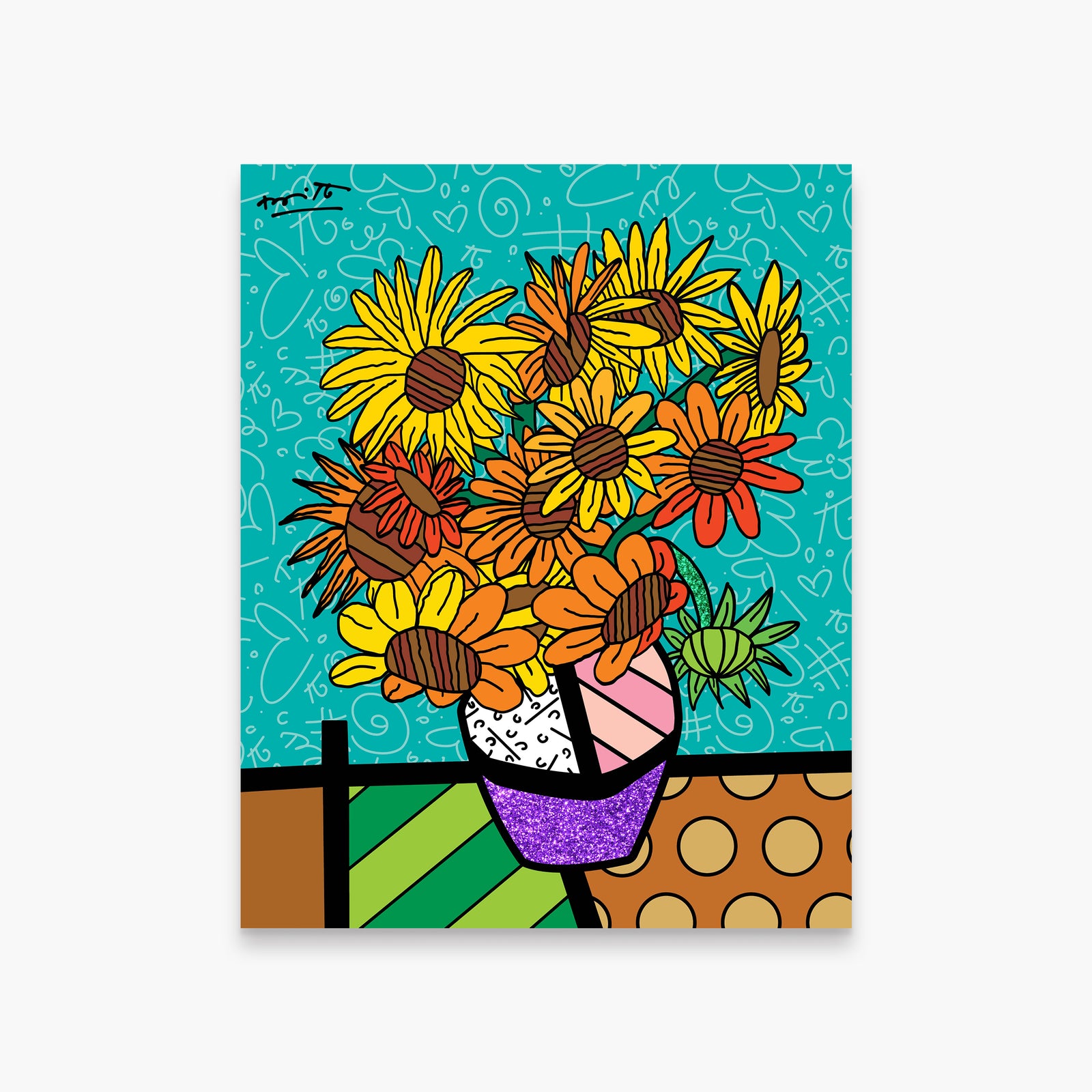 Radiant Sunflowers - Limited Edition Print