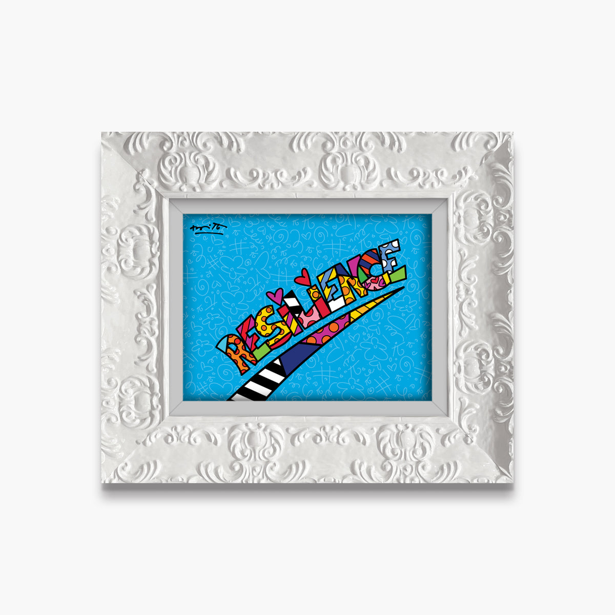 modern pop art resilience limited edition  vibrant home decor