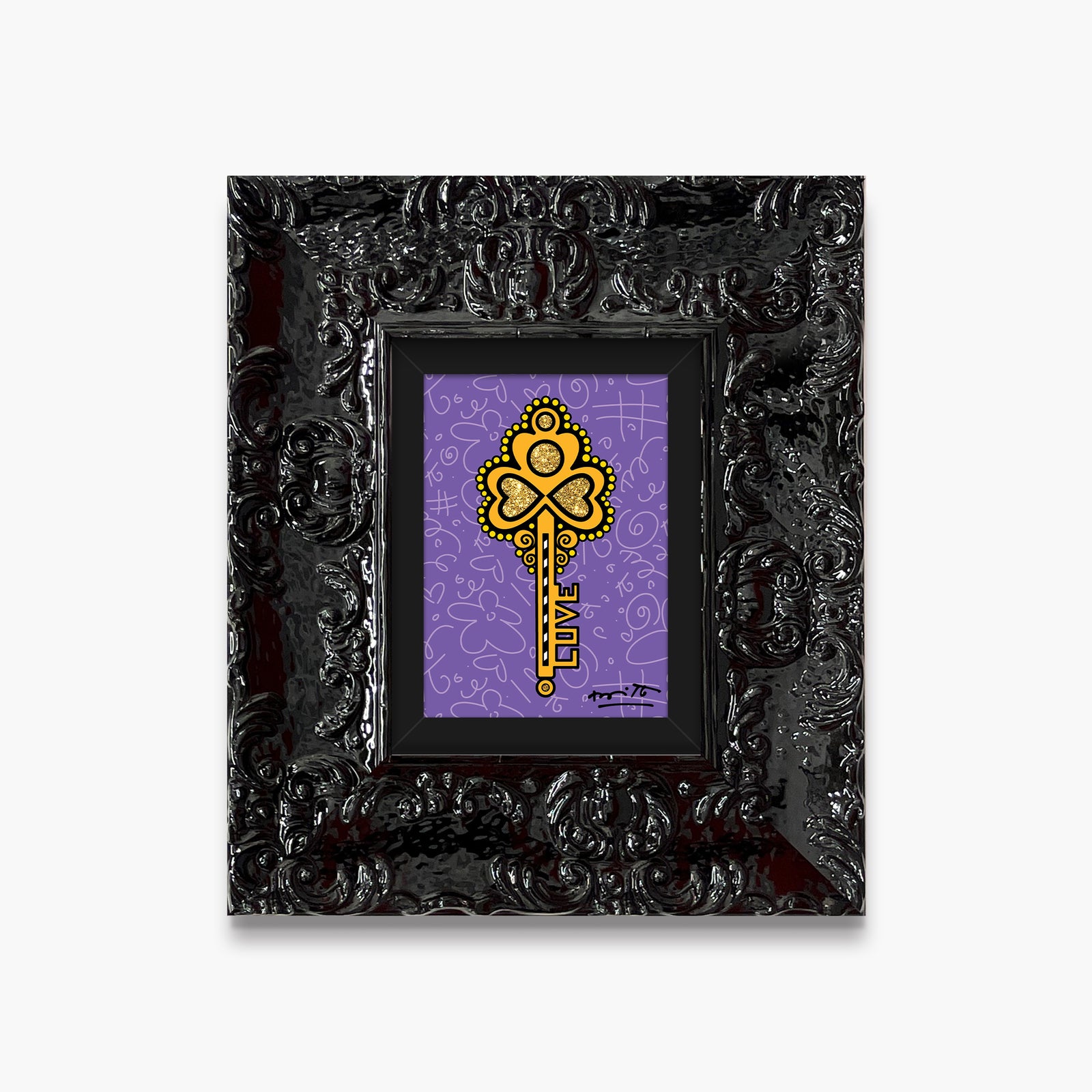 the right key limited edition  colorful decorative collectible gift idea