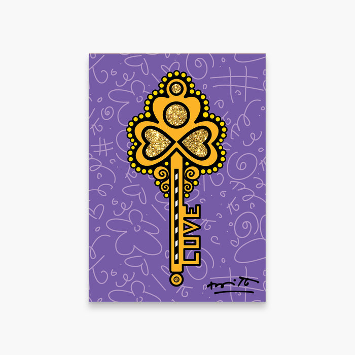 The Right Key - Limited Edition Print