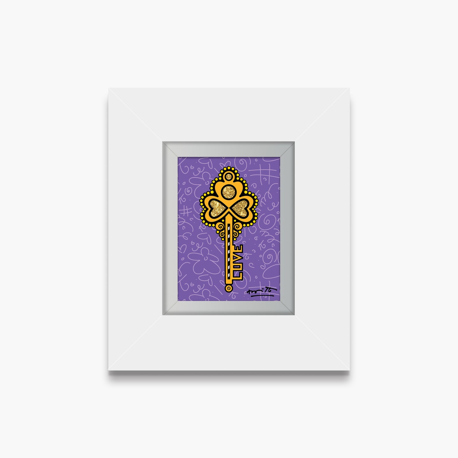 the right key limited edition  colorful decorative collectible gift idea