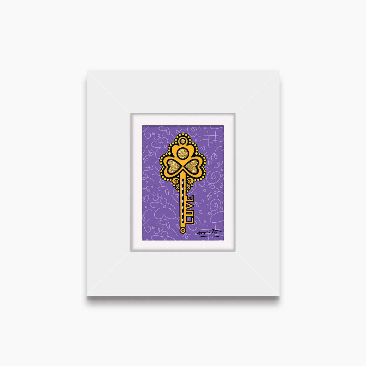 The Right Key - Limited Edition Print