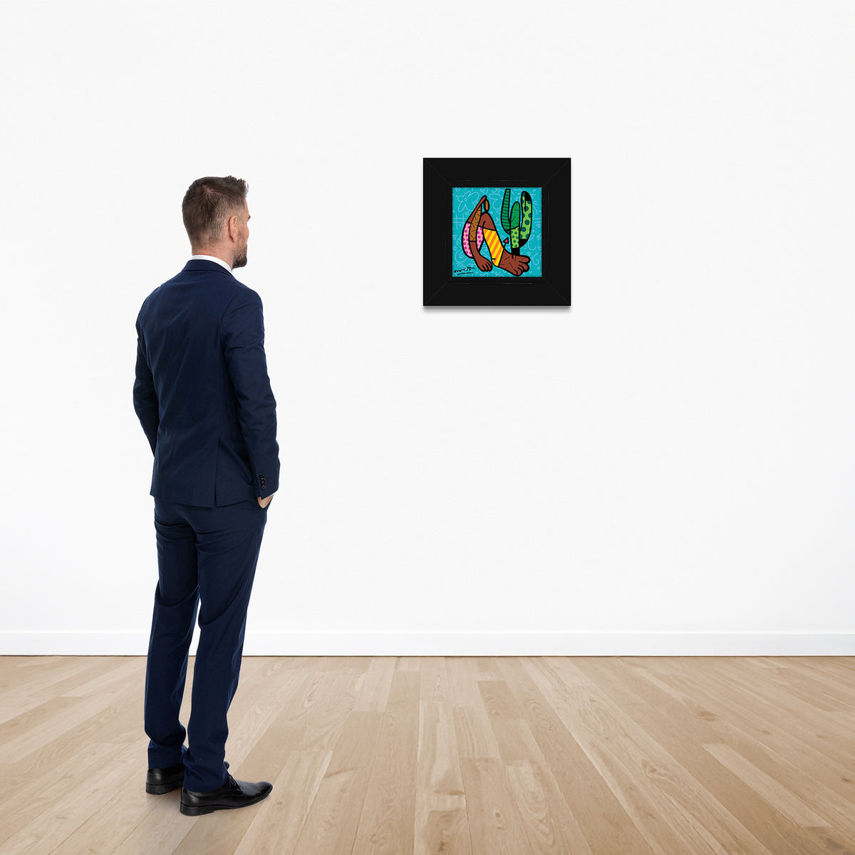 modernism limited edition print  colorful decorative collectible gift idea
