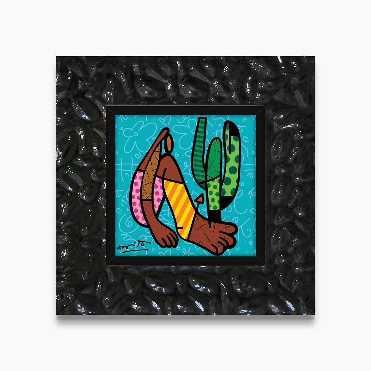 modernism limited edition print  colorful decorative collectible gift idea