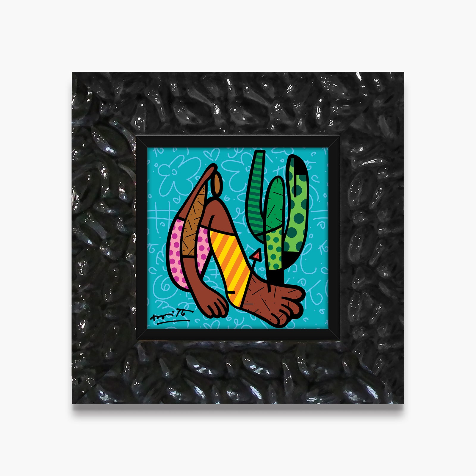 modernism limited edition print  colorful decorative collectible gift idea