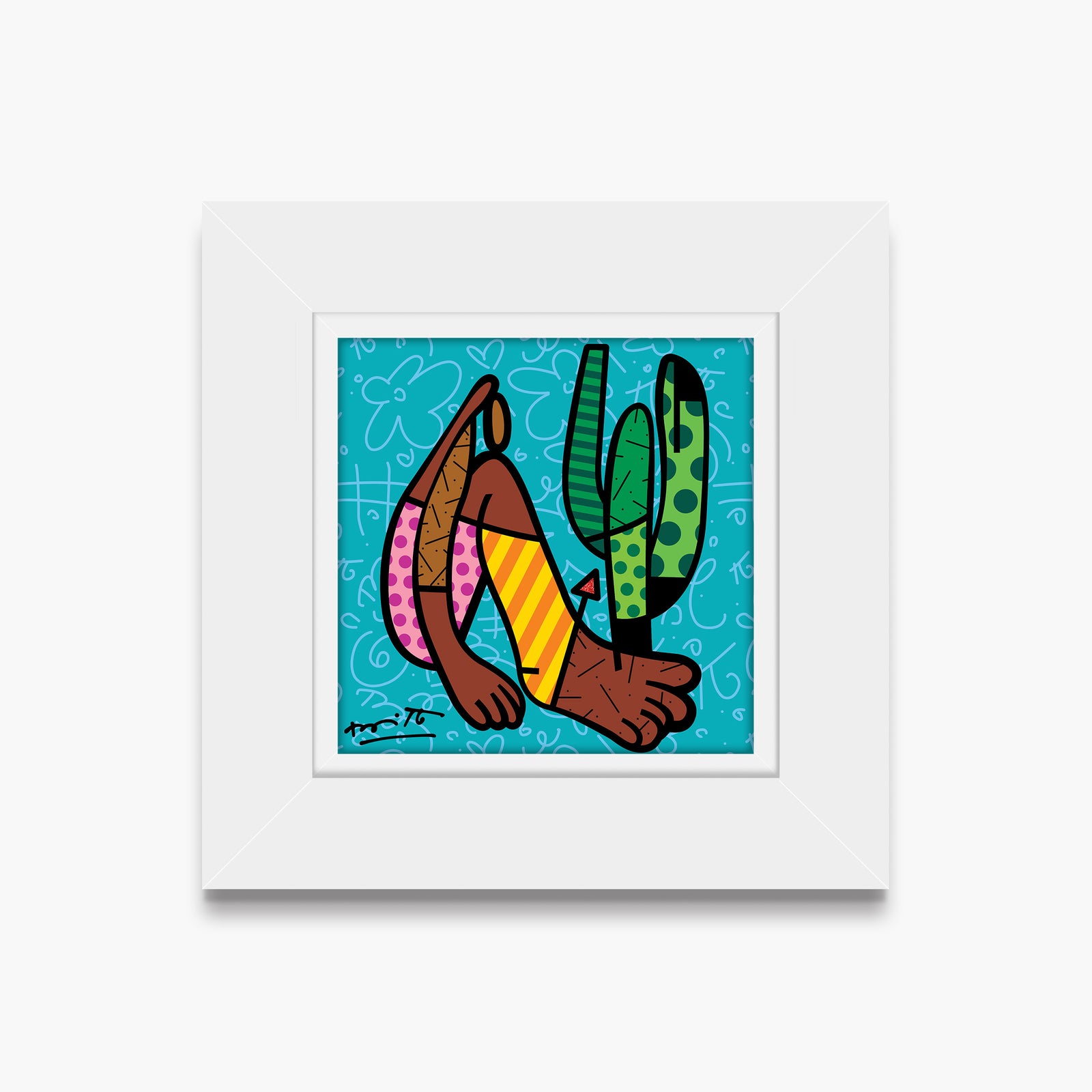 modernism limited edition print  colorful decorative collectible gift idea