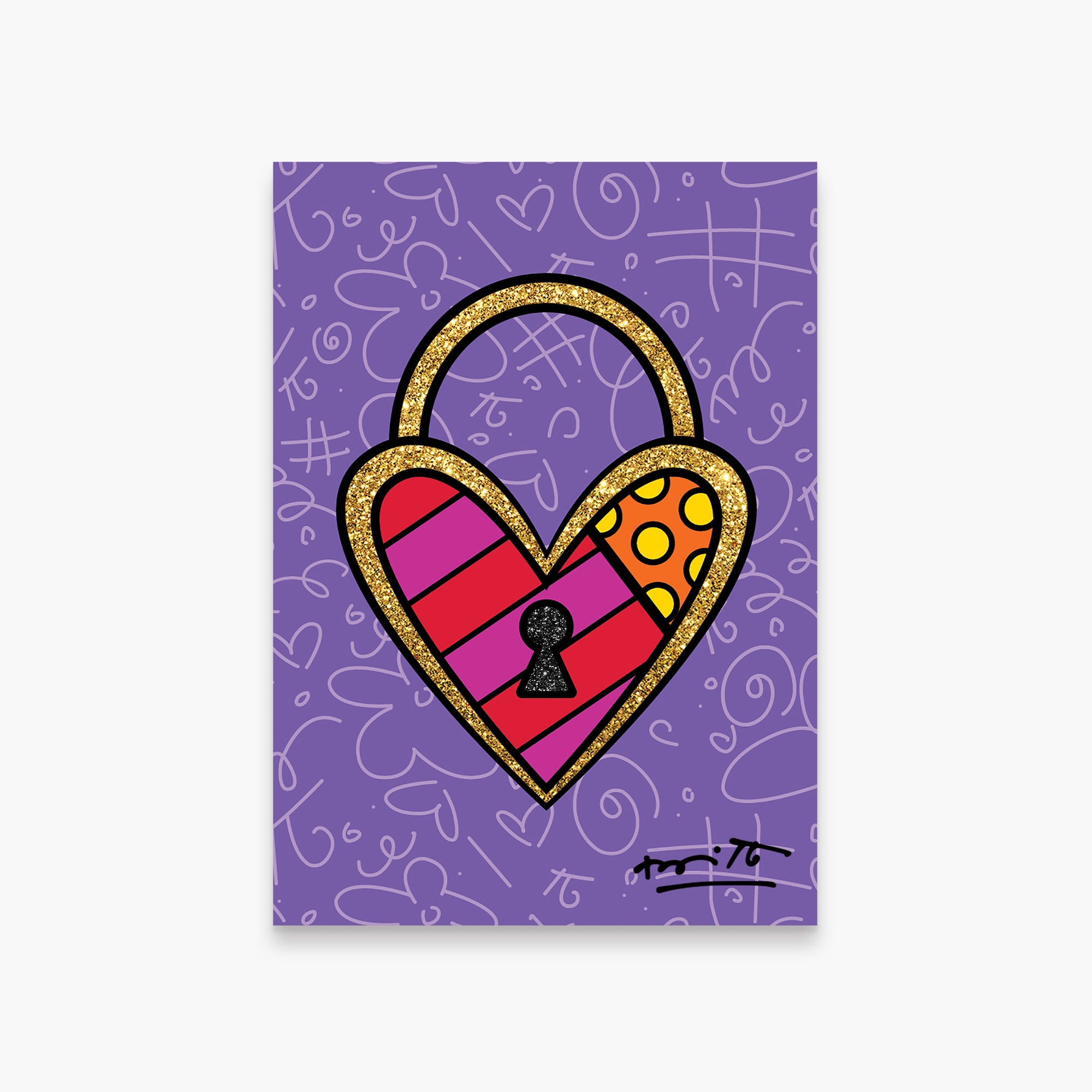 イタロ・ボッティ Italo Botti 春の花束 シルクスクリーン Featured Artworks By Britto: Unique Standout Creations - Shop Britto