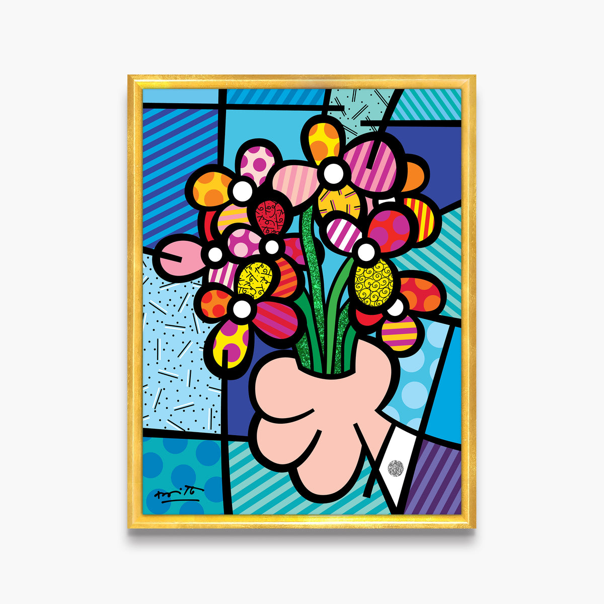 Happy Flowers - Limited Edition Print