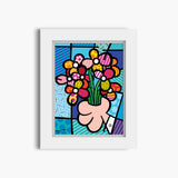 Happy Flowers - Limited Edition Print