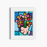 Happy Flowers - Limited Edition Print
