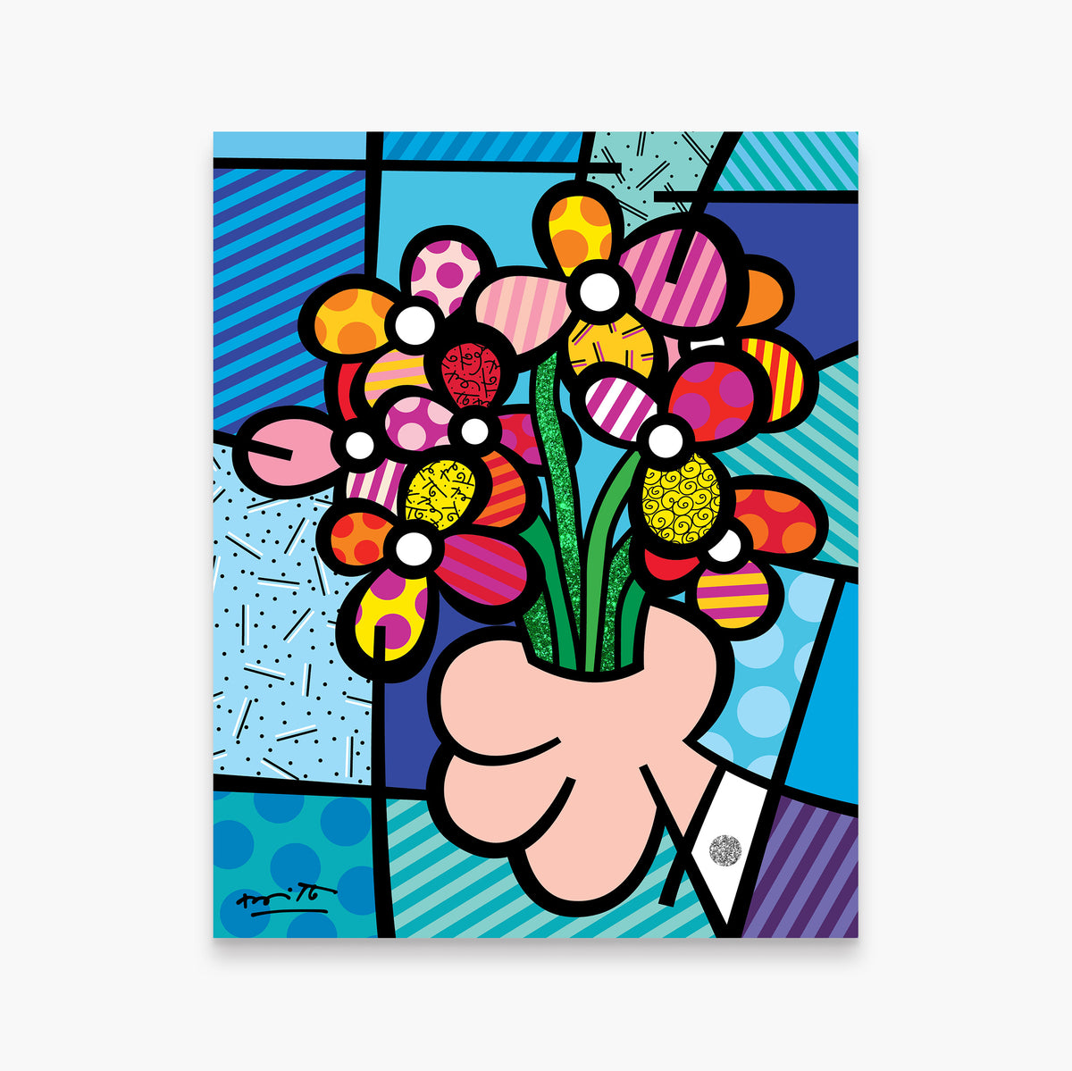 Happy Flowers - Limited Edition Print
