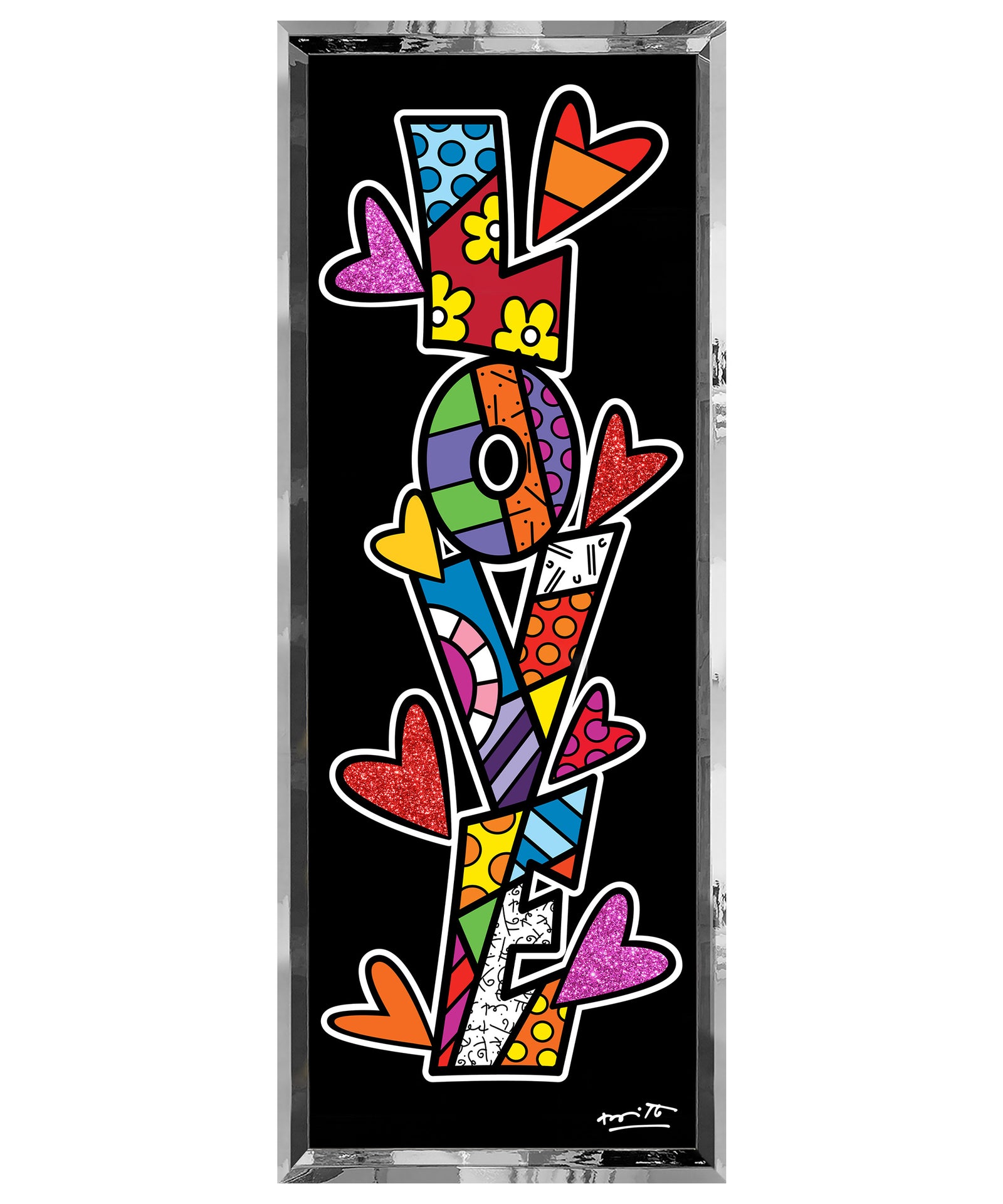 up love limited edition print  artistic colorful design collectible