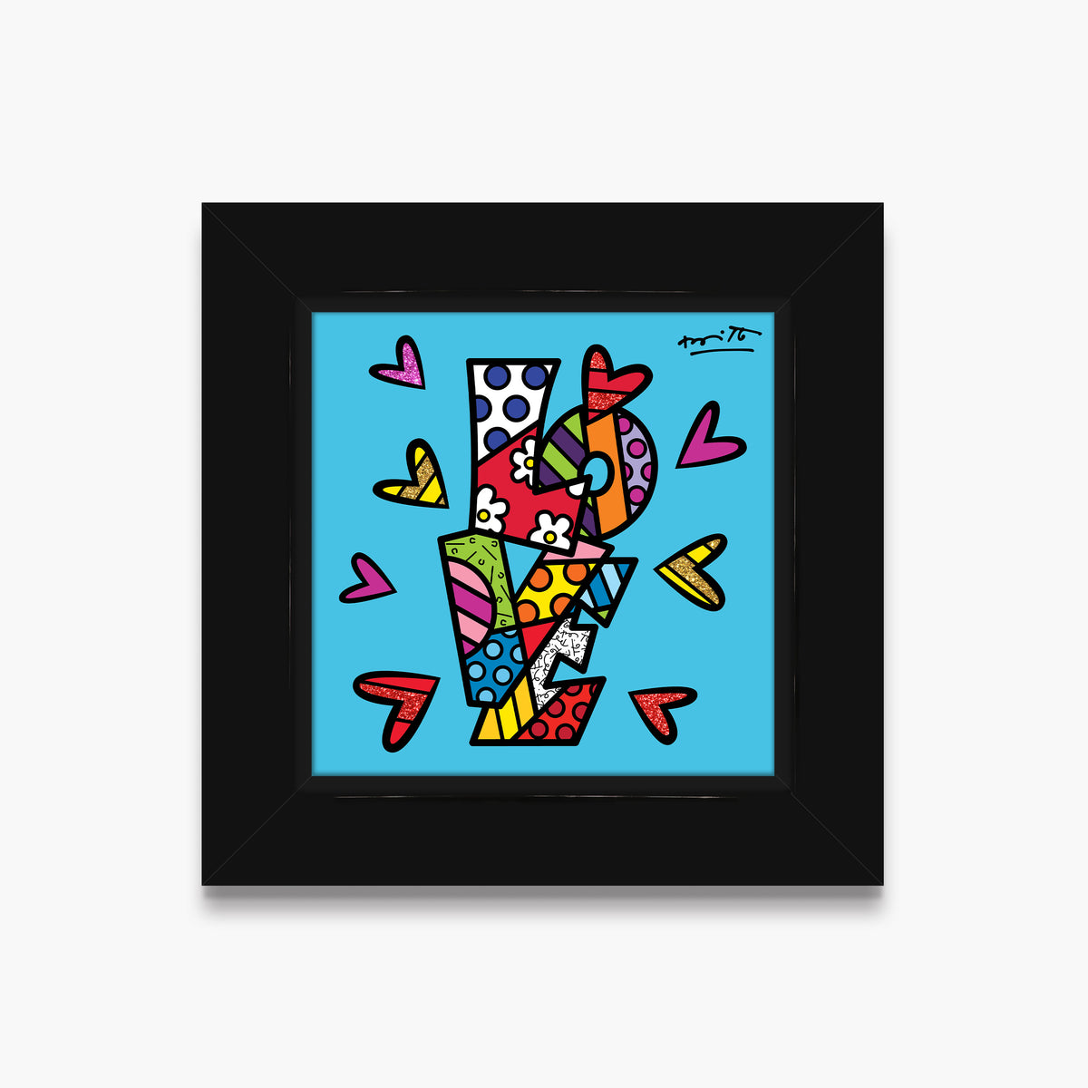 sweet love limited edition print  colorful decorative collectible gift idea