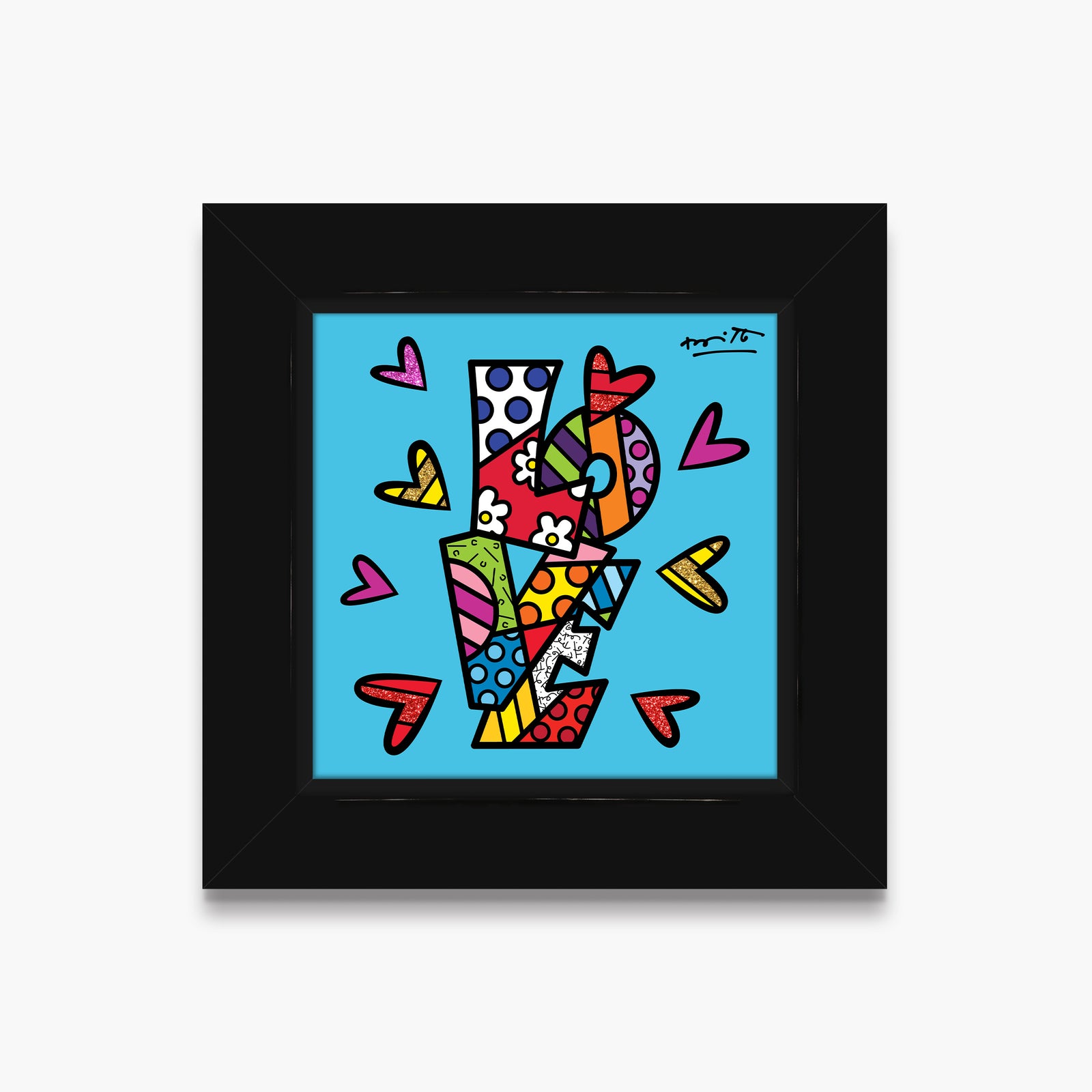 sweet love limited edition print  colorful decorative collectible gift idea