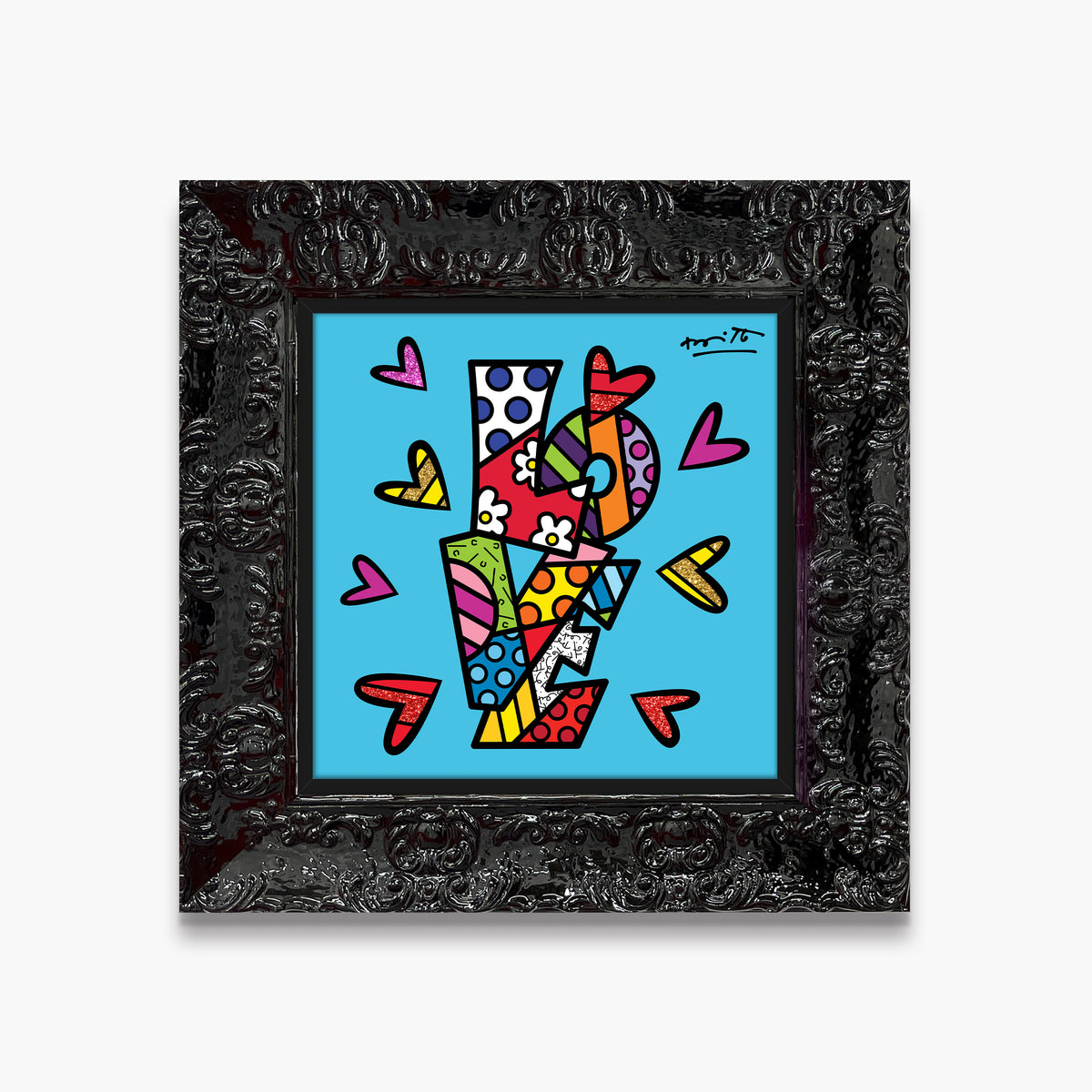 sweet love limited edition print  colorful decorative collectible gift idea