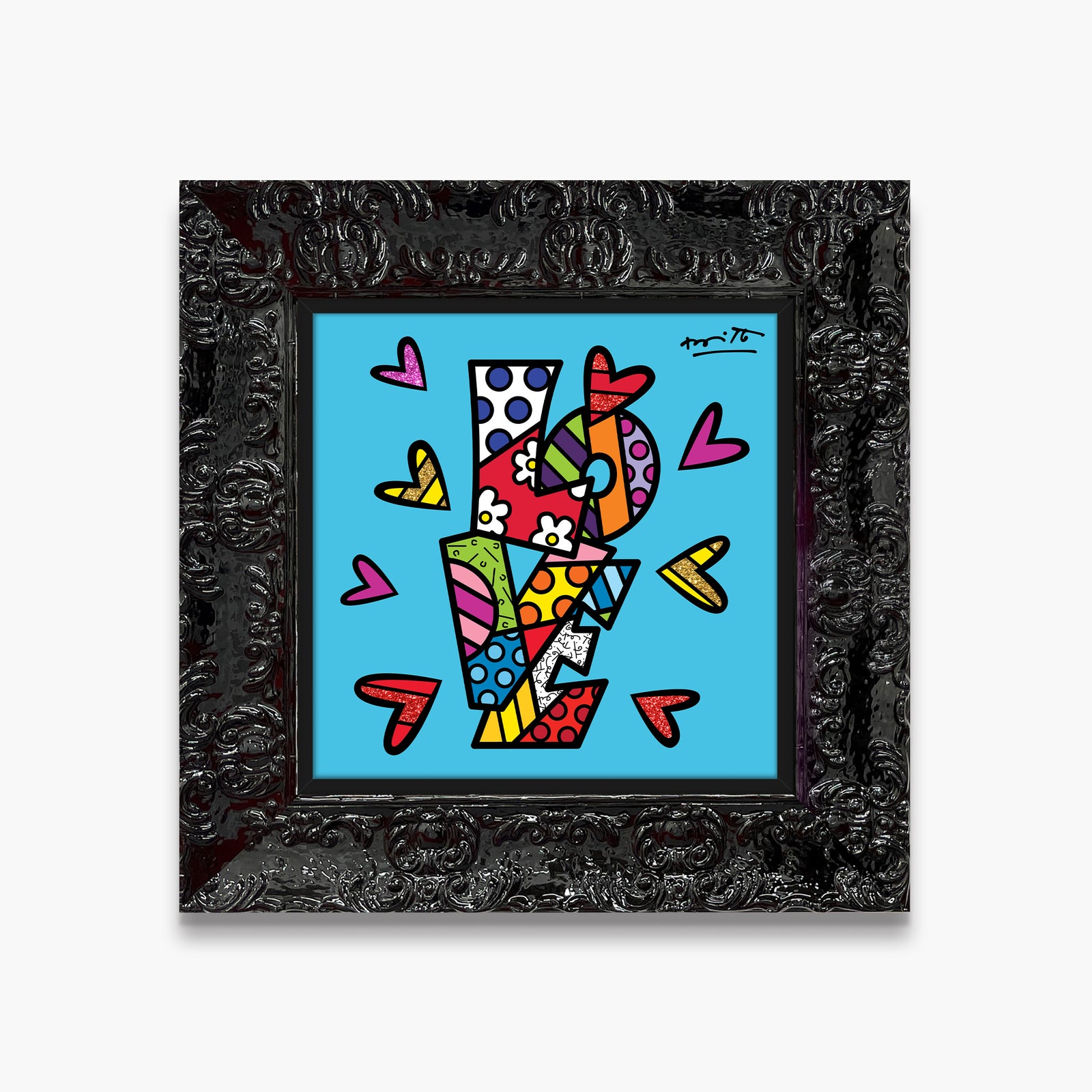 sweet love limited edition print  colorful decorative collectible gift idea