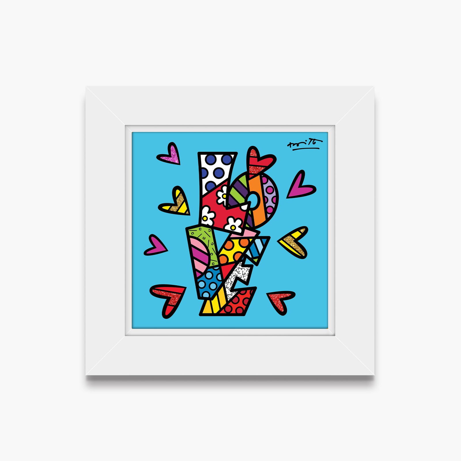 sweet love limited edition print  artistic colorful design collectible