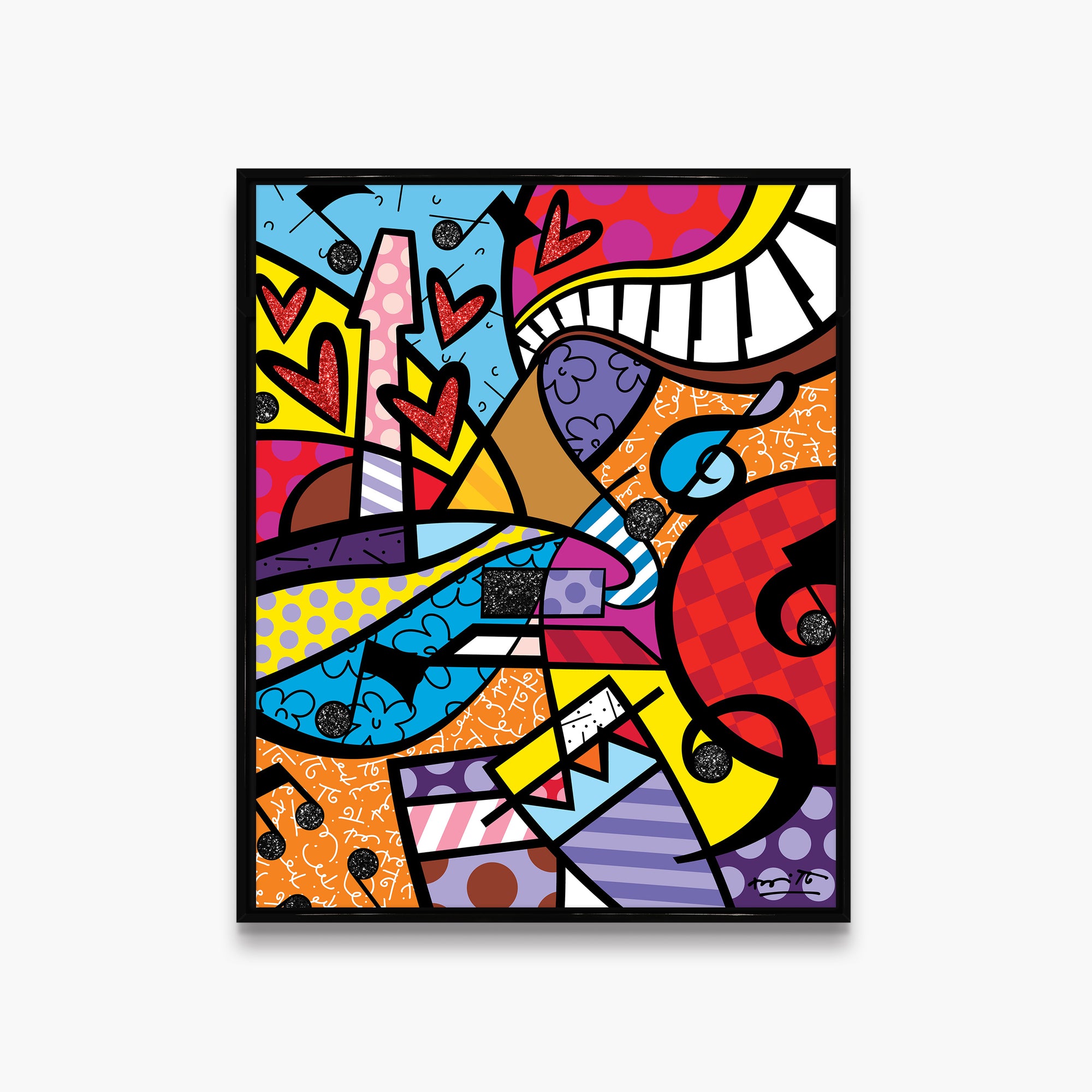 アート・デザイン・音楽 'Ritmo Do Brasil' Fun Music - Limited Edition Print - Shop Britto