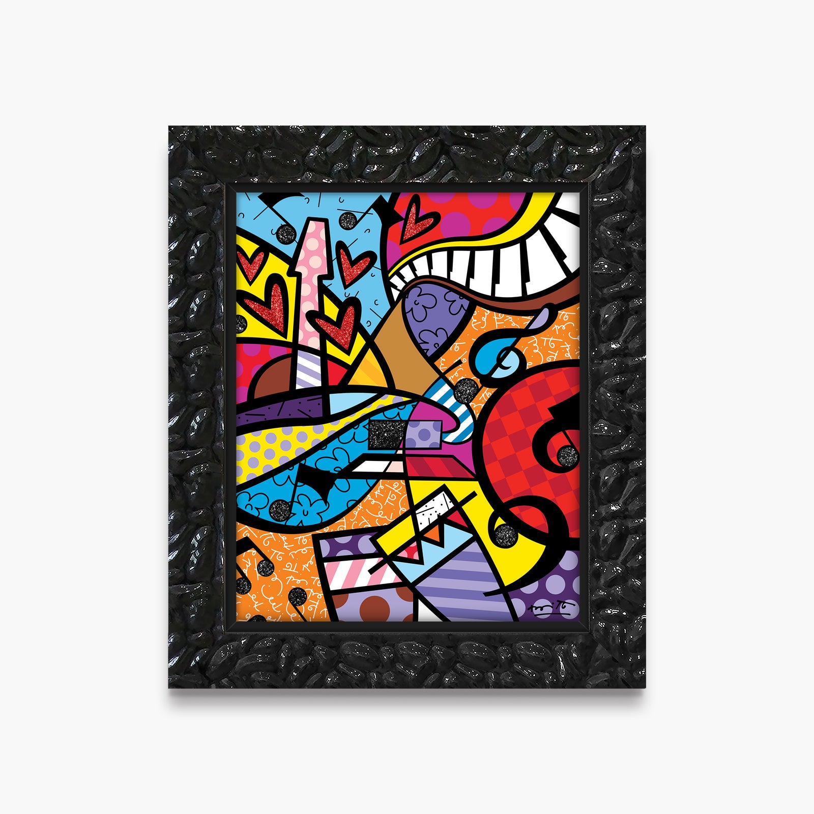 fun music limited edition print  artistic colorful design collectible