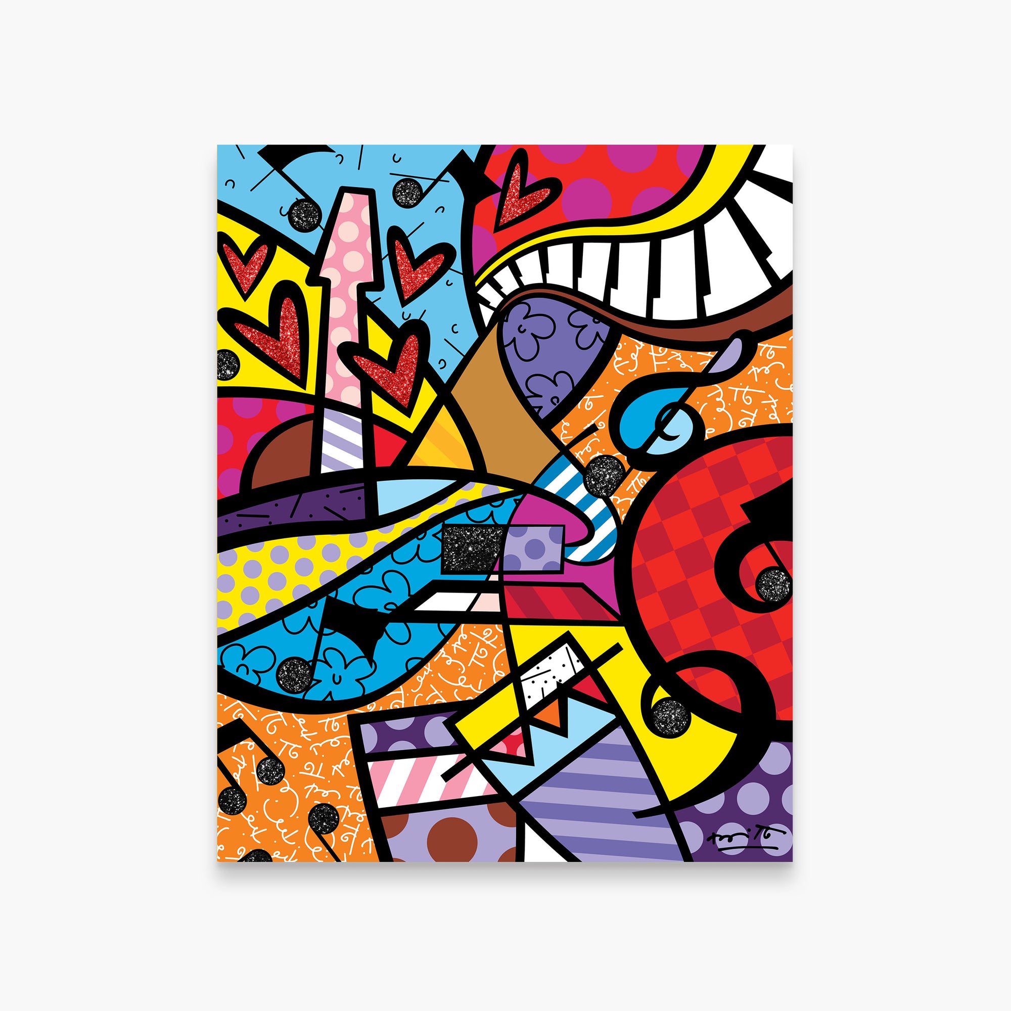 Fun Music - Limited Edition Print - Shop Britto