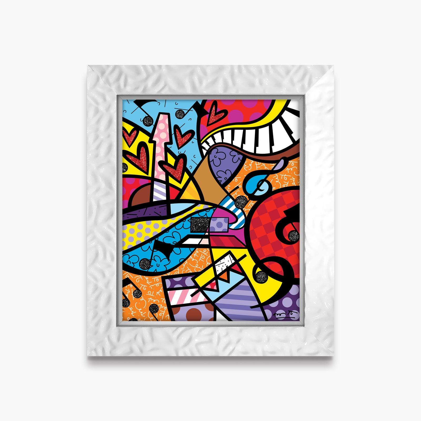 fun music limited edition print  colorful decorative collectible gift idea