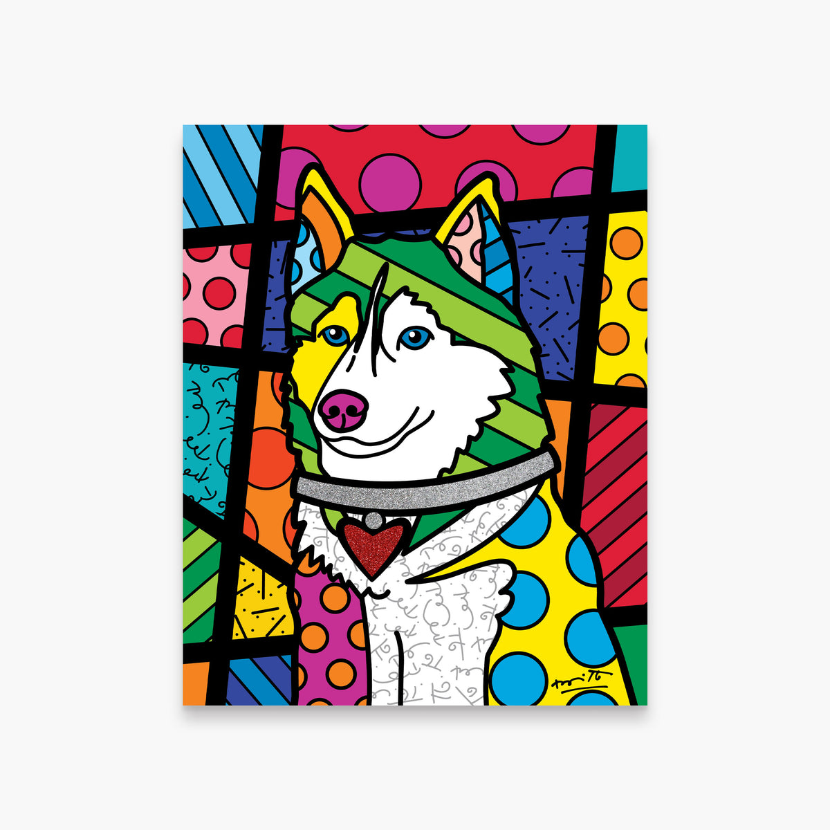 Siberian Husky (Our Best Friends Collection) - Limited Edition Print