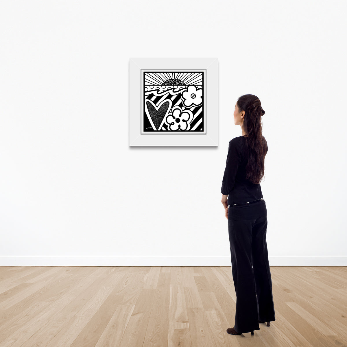modern pop art new horizons limited edition print  vibrant home decor