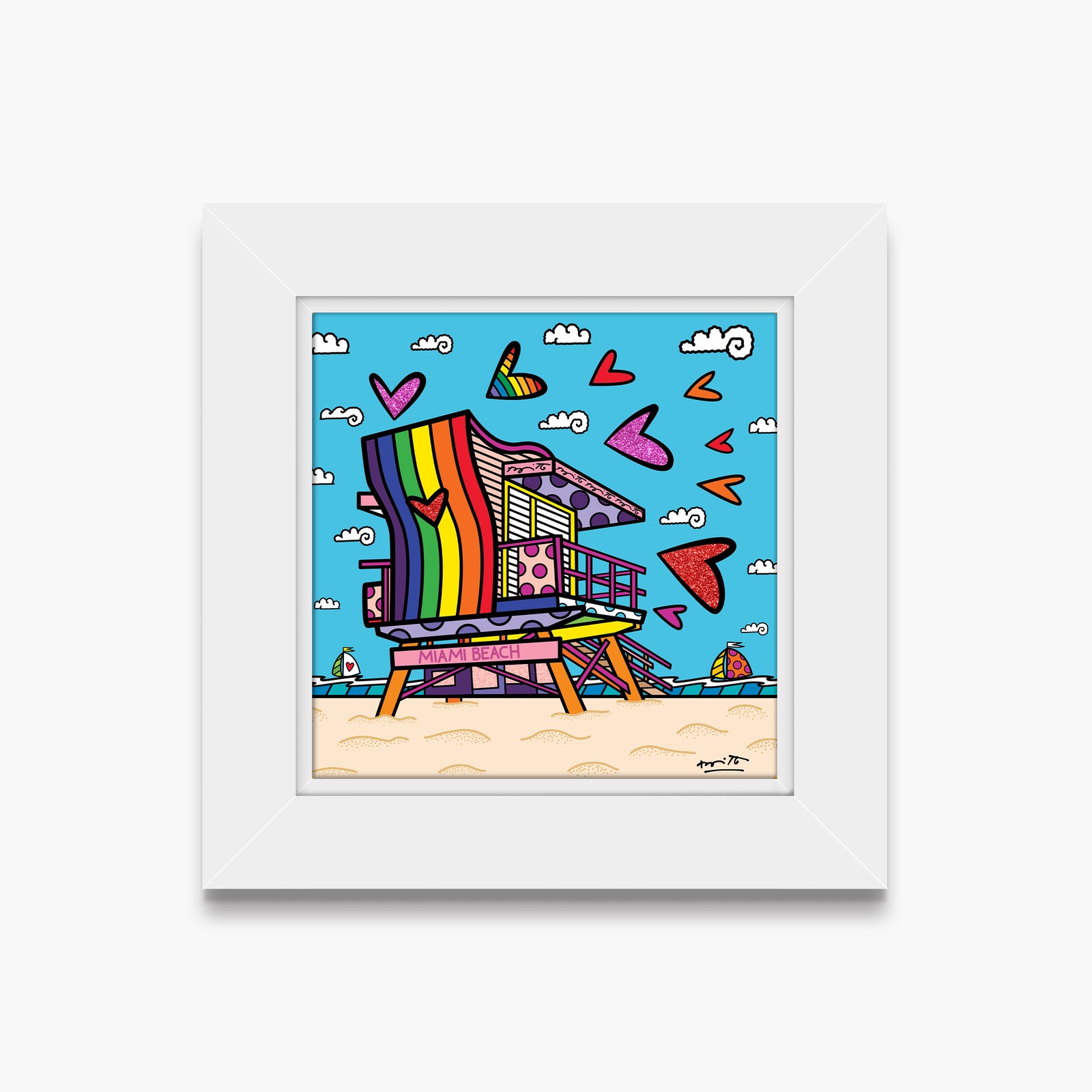 miami beach pride limited edition  colorful decorative collectible gift idea