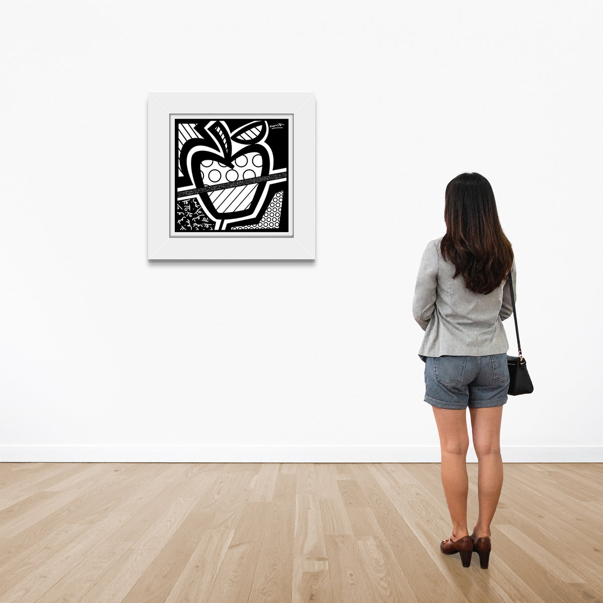 modern pop art apple of my eye limited  vibrant home decor