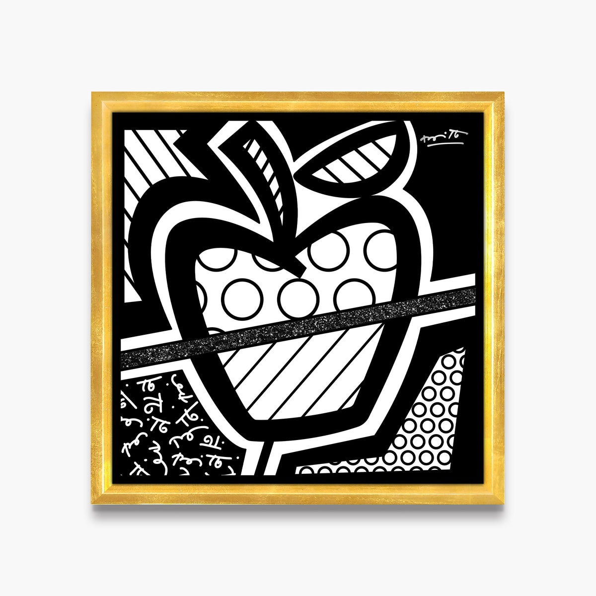 modern pop art apple of my eye limited  vibrant home decor