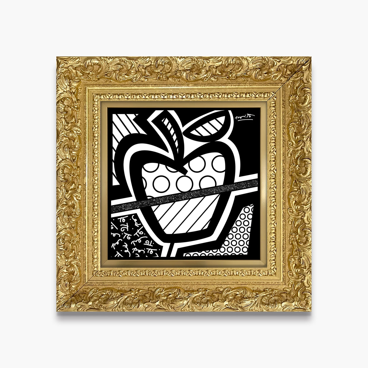 modern pop art apple of my eye limited  vibrant home decor
