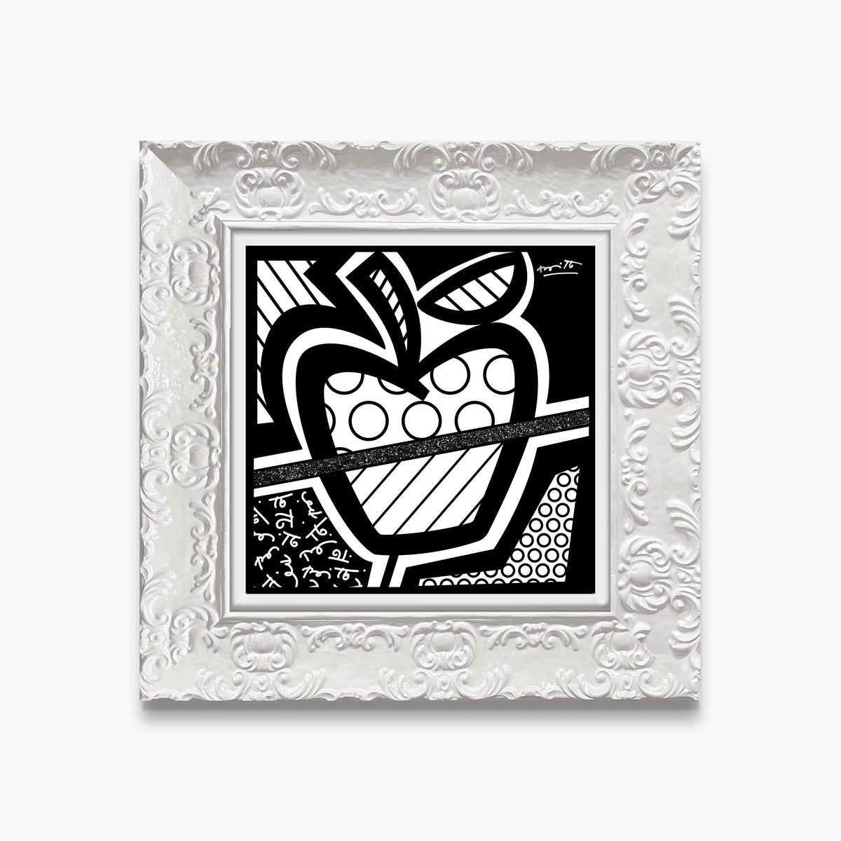 modern pop art apple of my eye limited  vibrant home decor