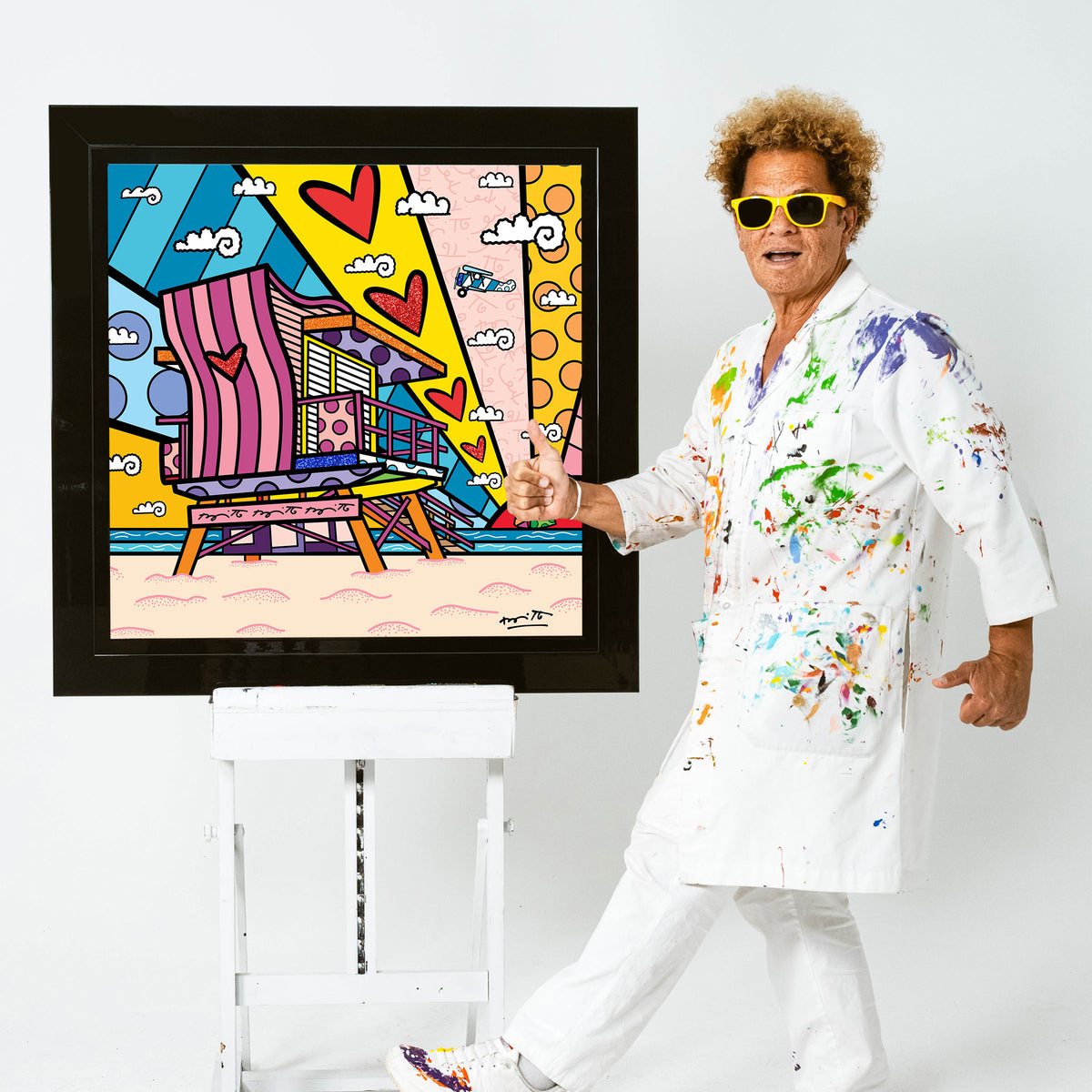Lifeguard Beach Love - Limited Edition Print