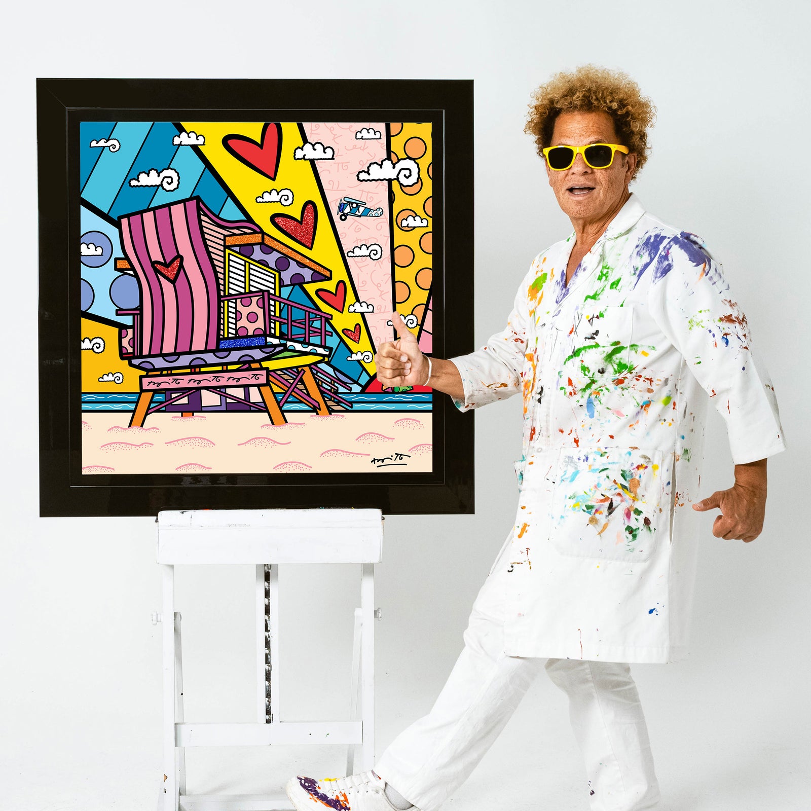 Lifeguard Beach Love - Limited Edition Print
