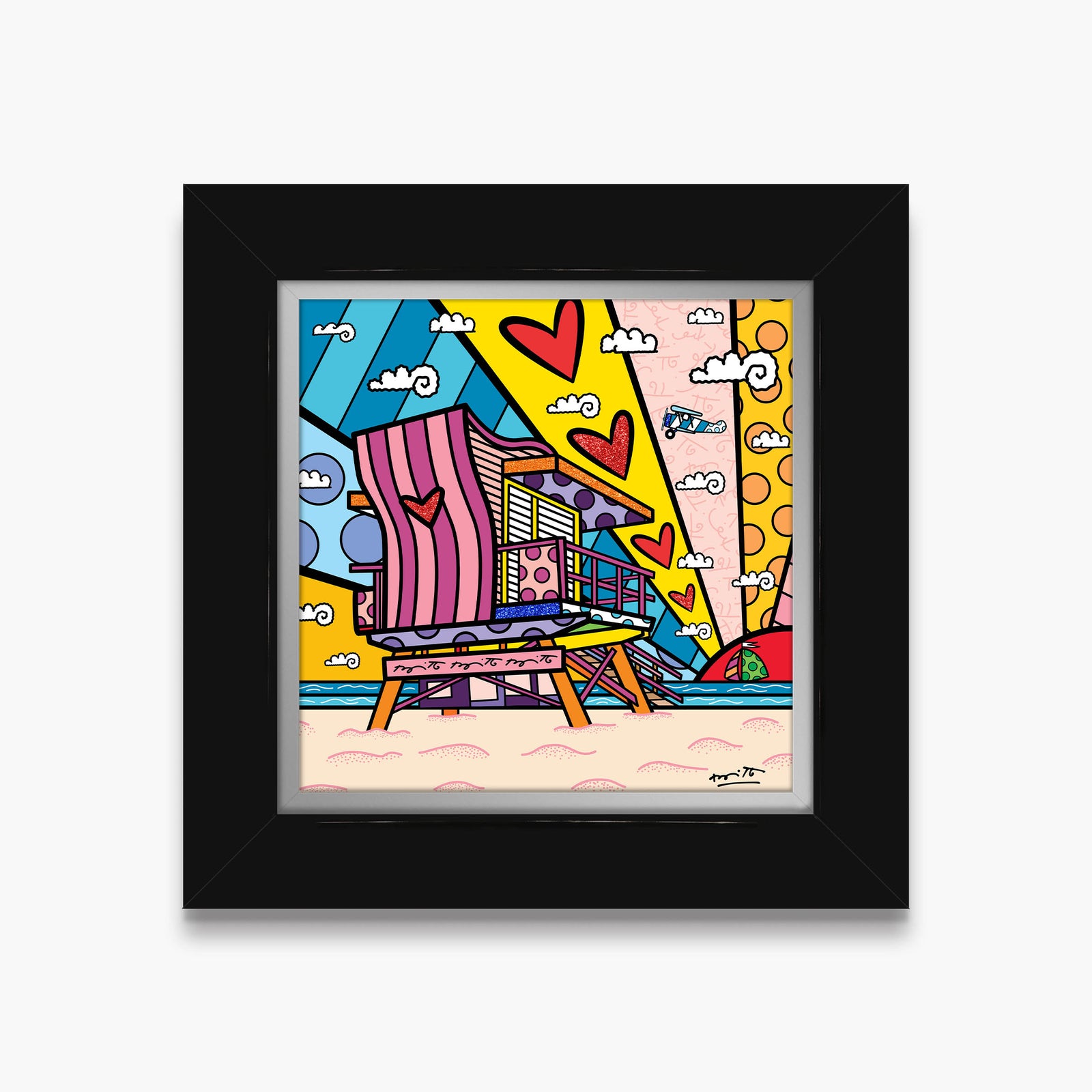 lifeguard beach love limited edition  colorful decorative collectible gift idea