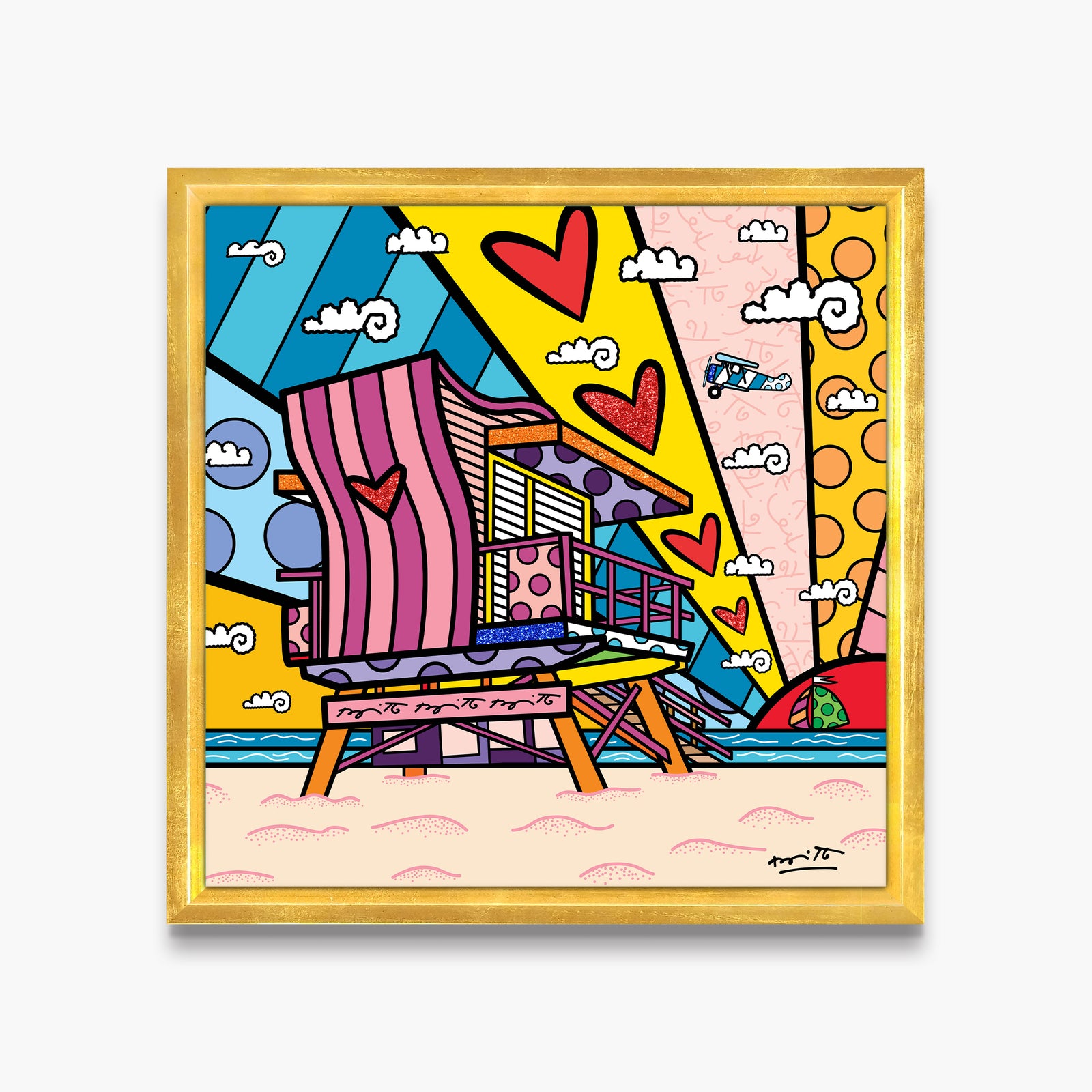 Lifeguard Beach Love - Limited Edition Print