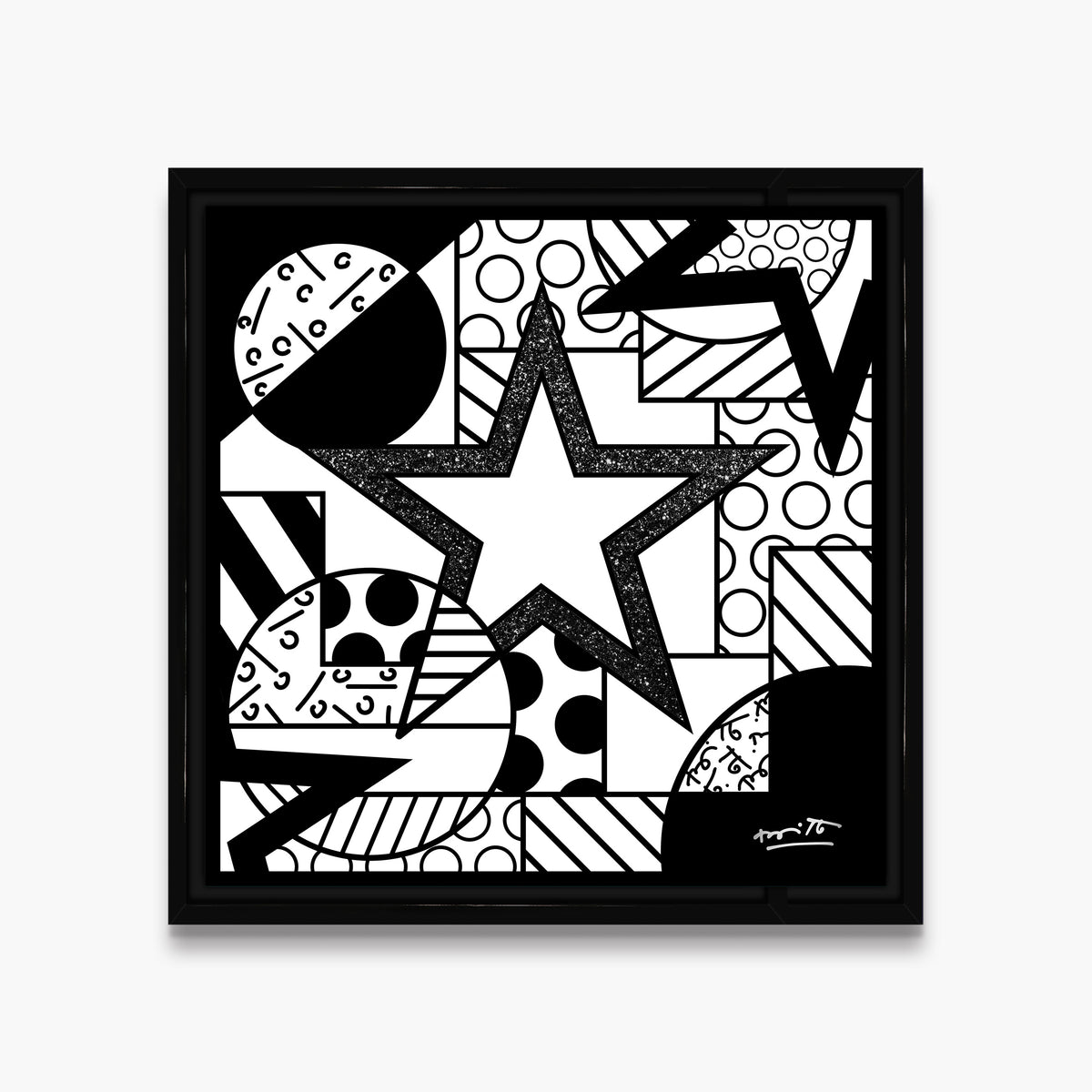 night limited edition print  colorful decorative collectible gift idea