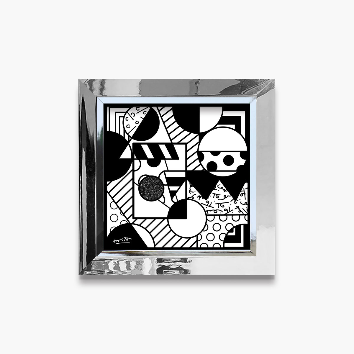 fragments limited edition print  artistic colorful design collectible