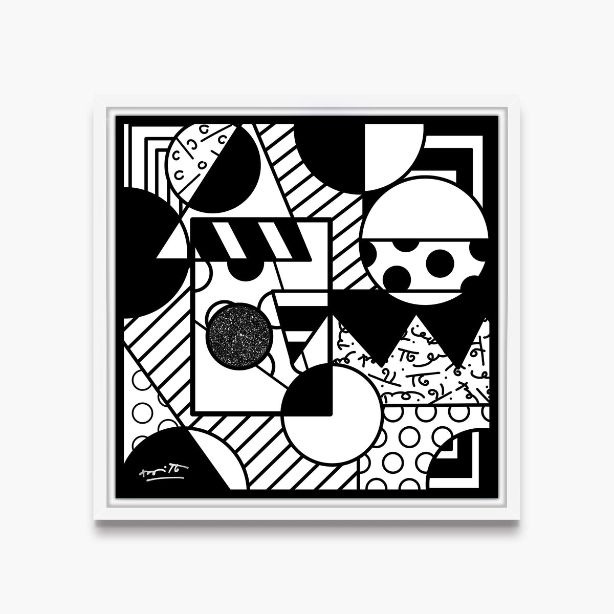 fragments limited edition print  colorful decorative collectible gift idea