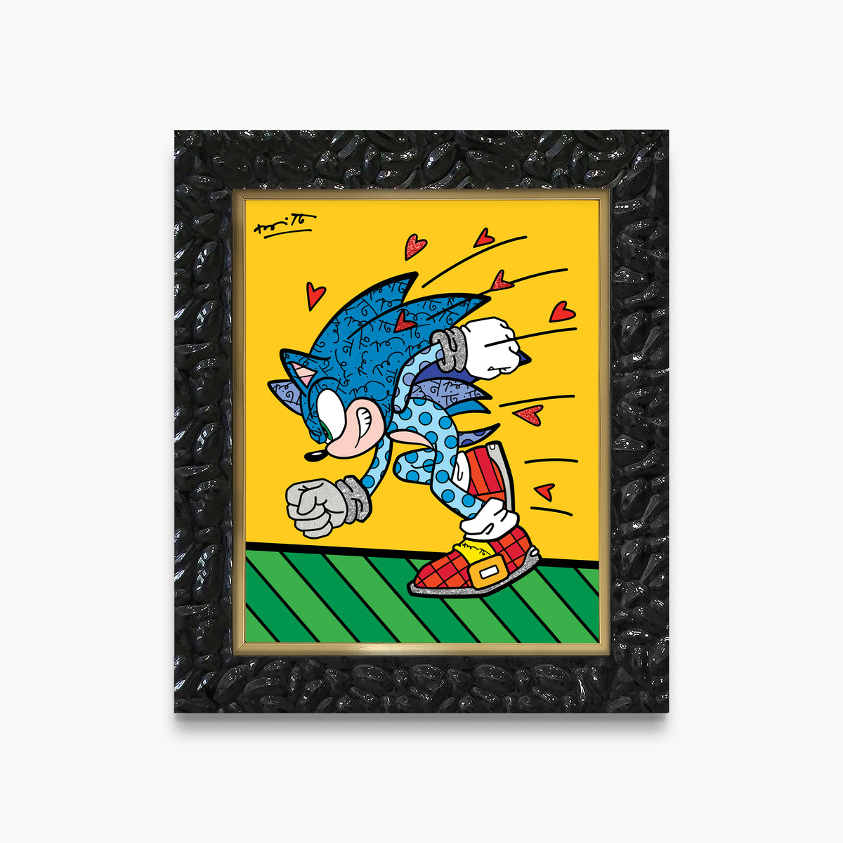 Sonic Spin Dash - Sega By Britto - Limited Edition Print