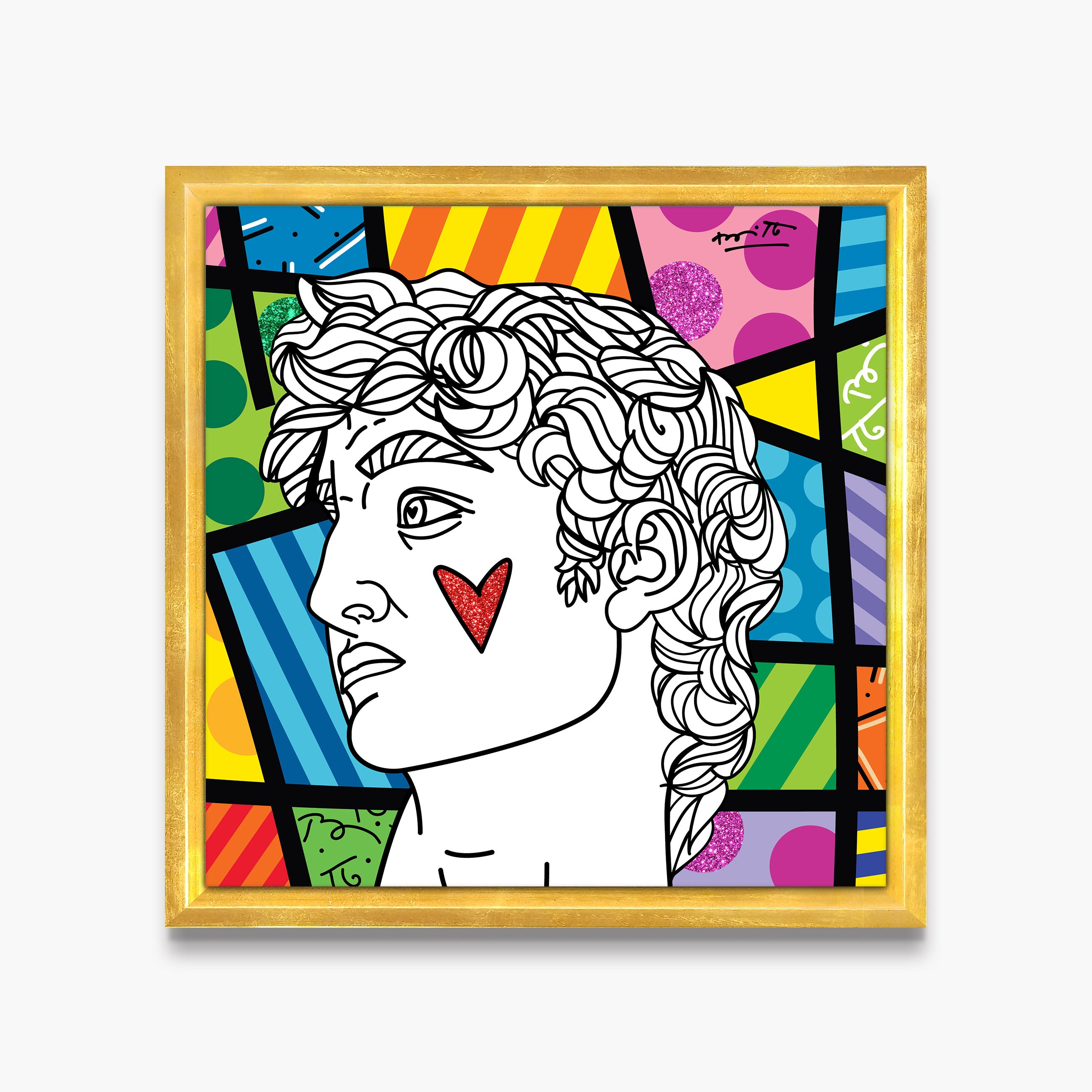 Modern David - Limited Edition Print - Shop Britto