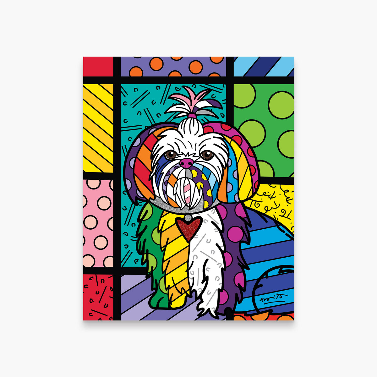 Shih Tzu (Our Best Friends Collection) - Limited Edition Print