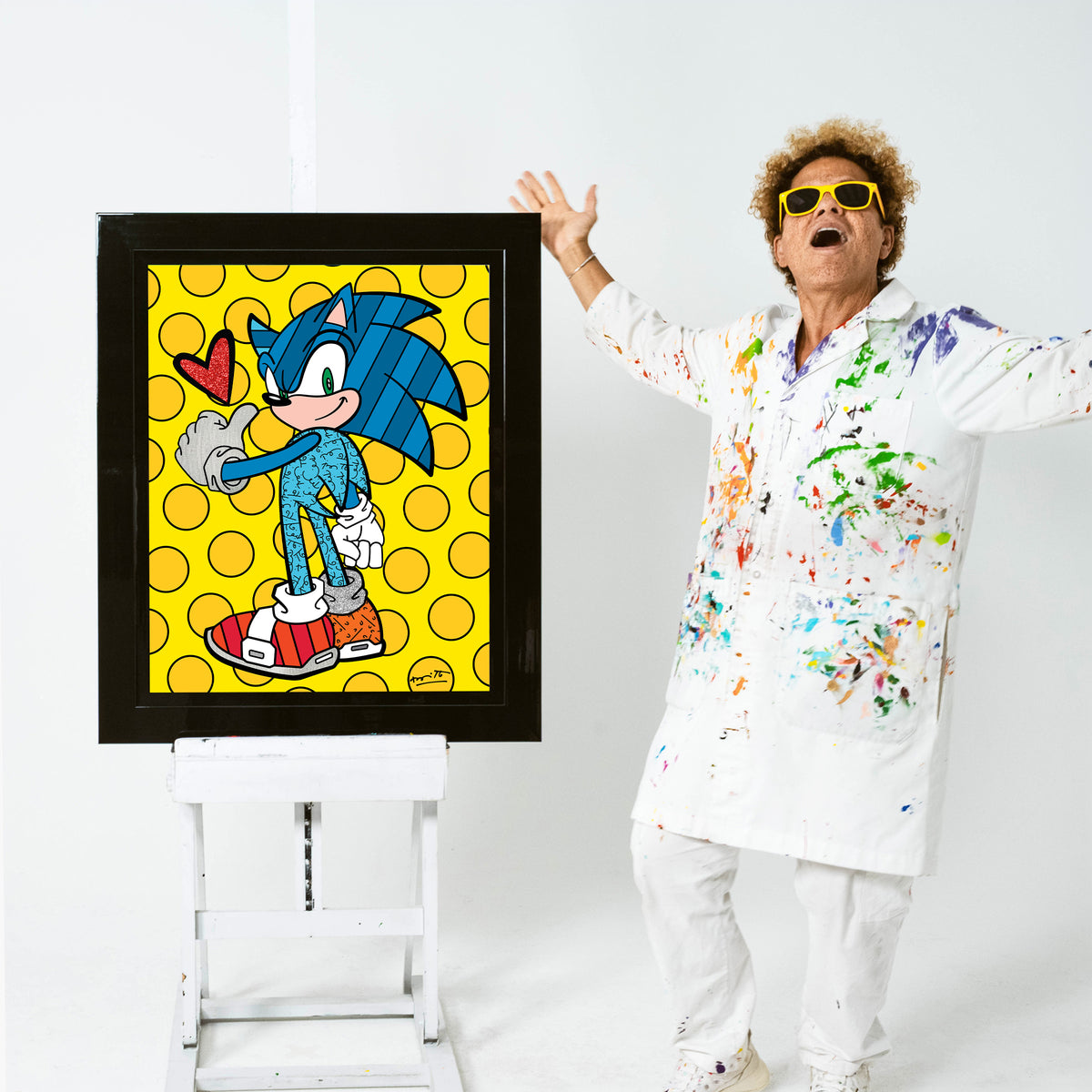Game On Sonic - Sega By Britto - Limited Edition Print