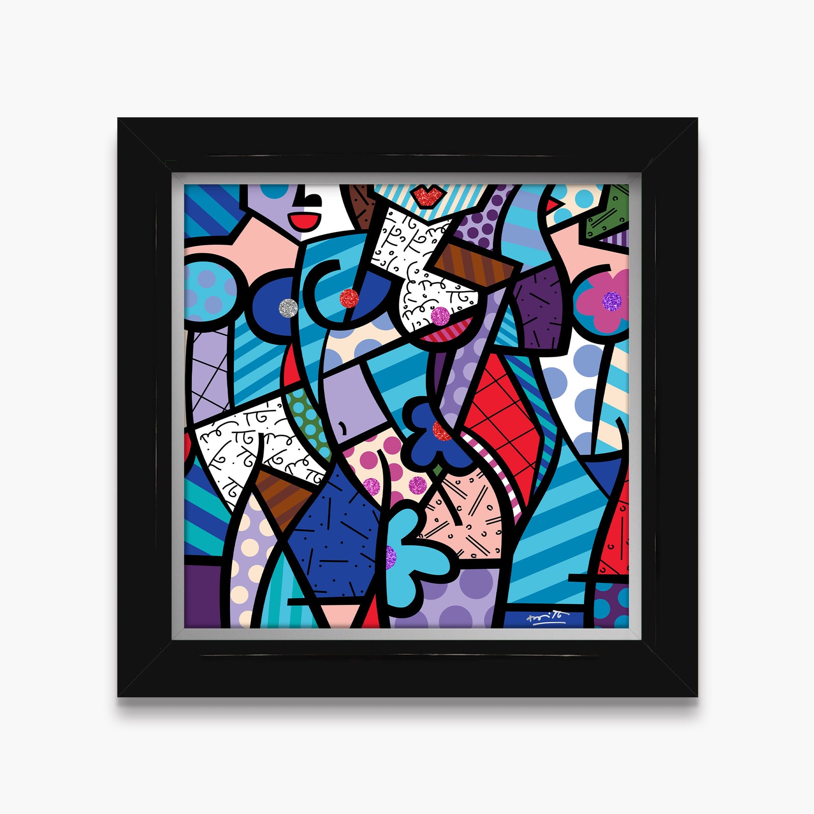 pleasures limited edition print  artistic colorful design collectible
