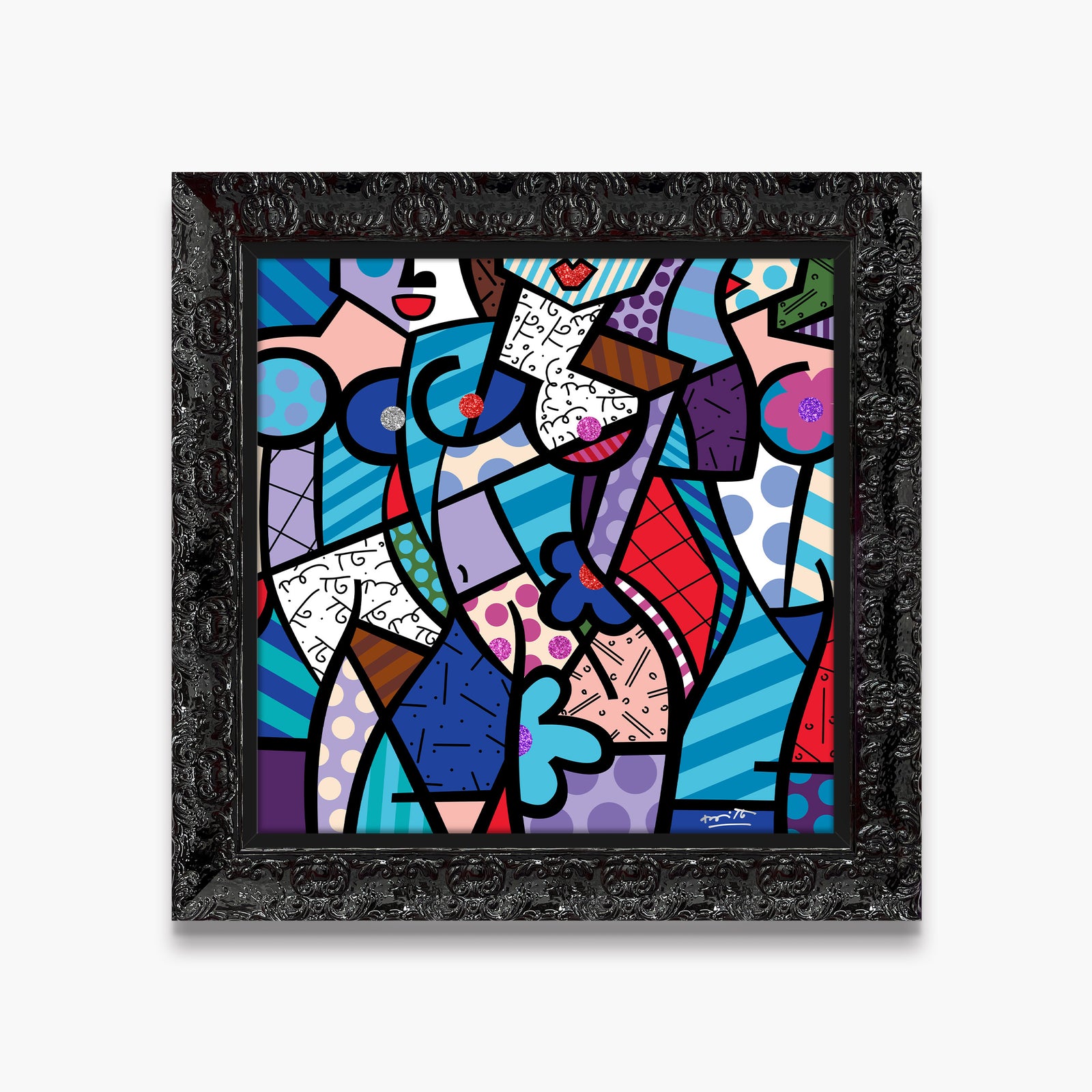 pleasures limited edition print  artistic colorful design collectible