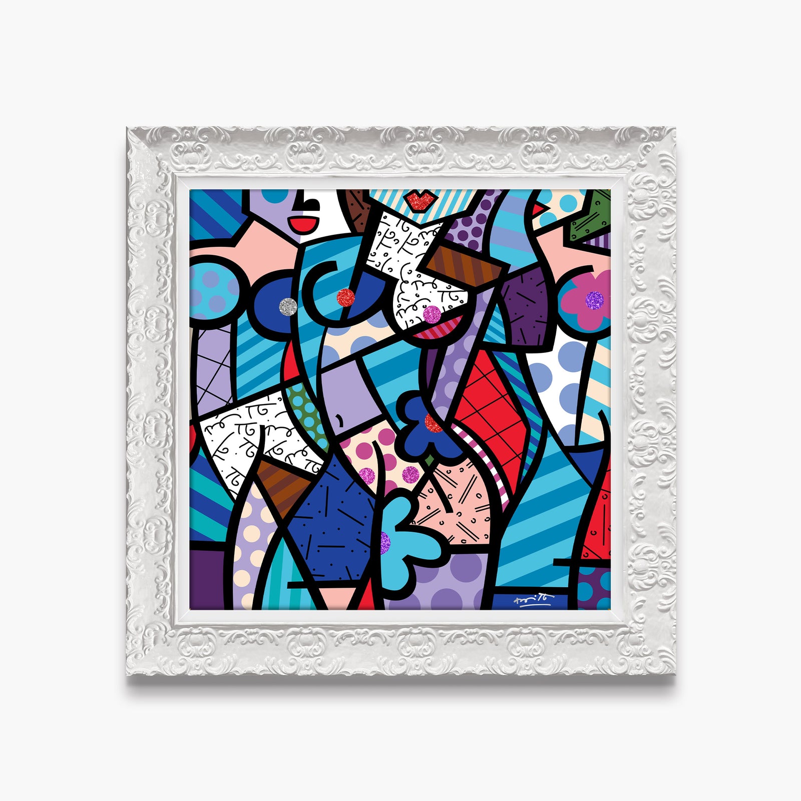 pleasures limited edition print  artistic colorful design collectible