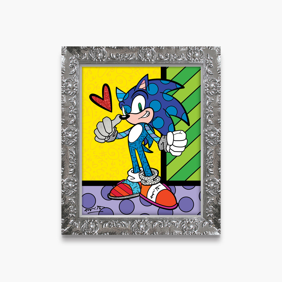 sonic the hedgehog sega by  colorful decorative collectible gift idea