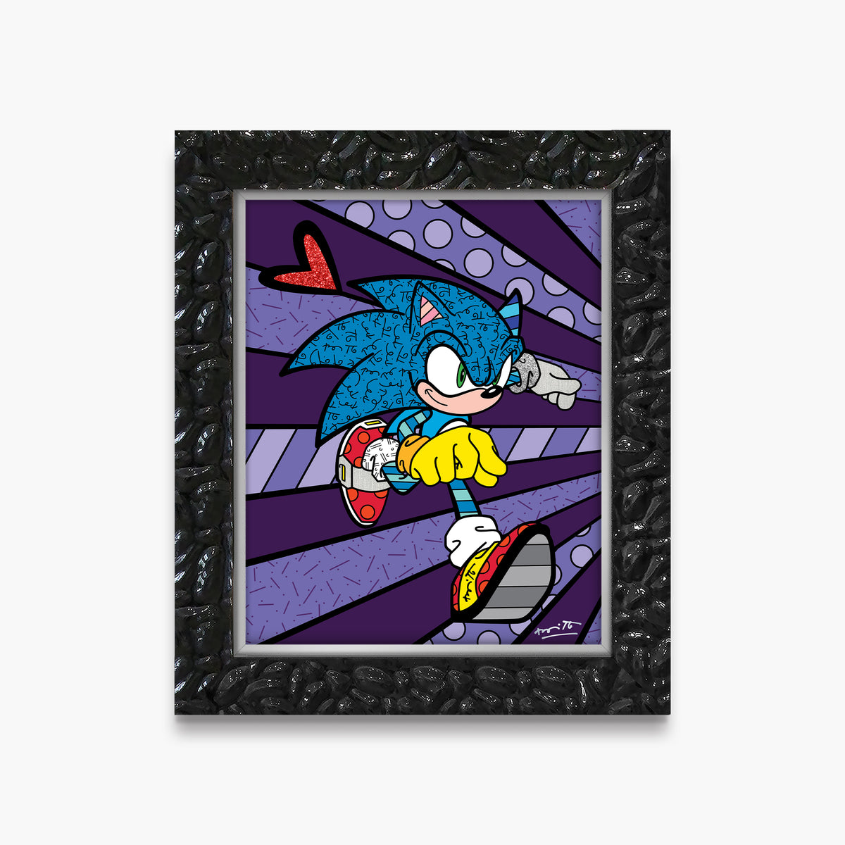 Super Speed Sonic - Sega By Britto - Limited Edition Print