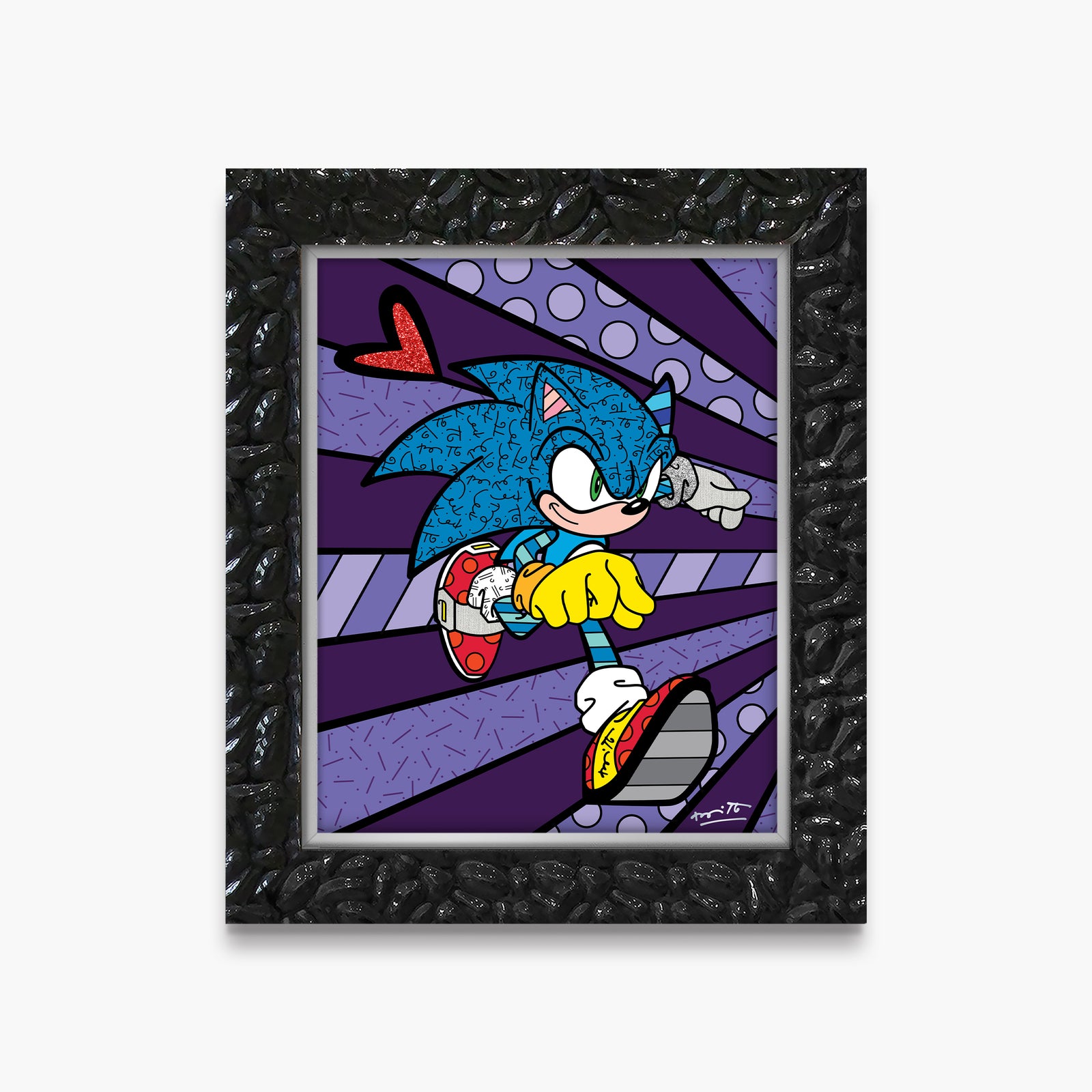 Super Speed Sonic - Sega By Britto - Limited Edition Print