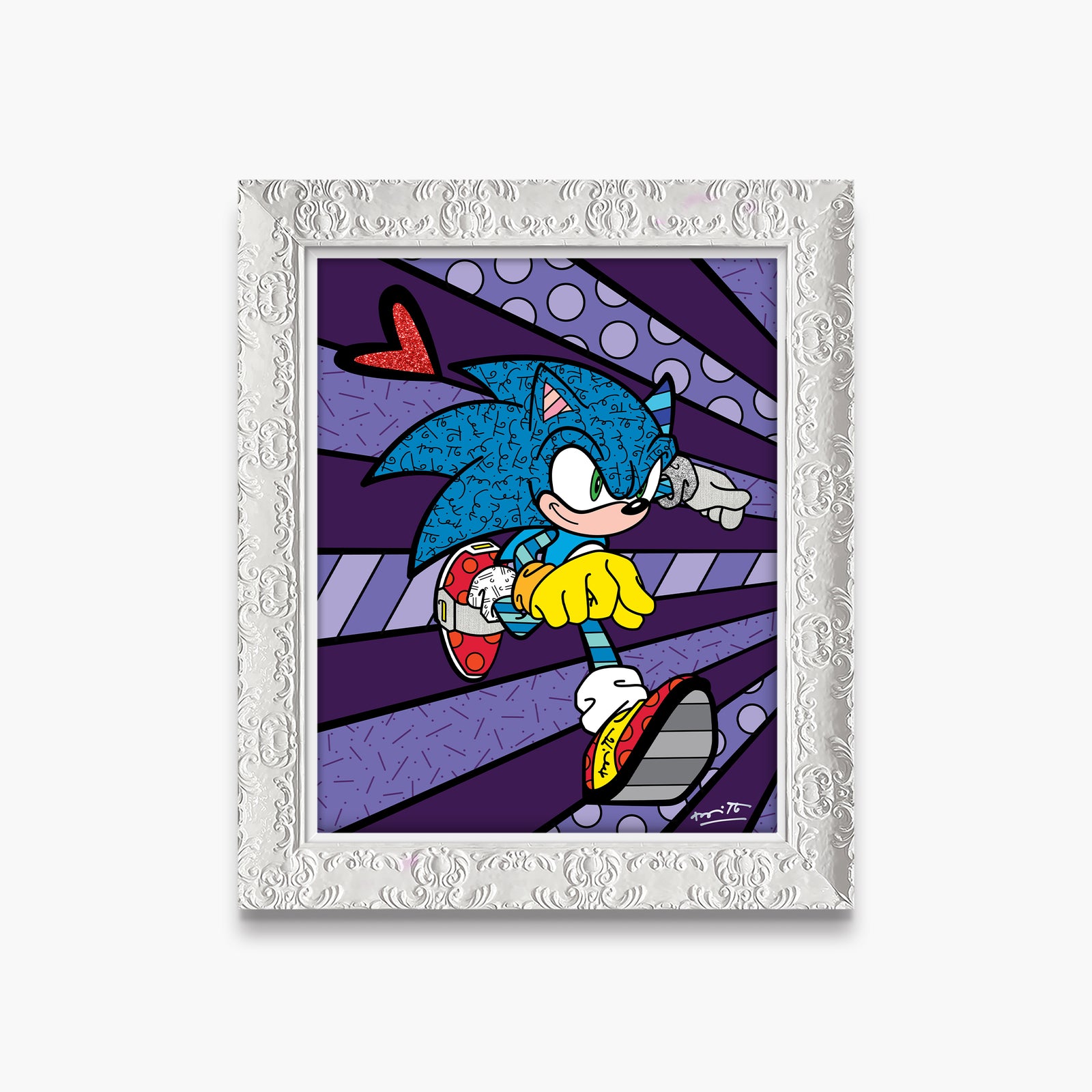 Super Speed Sonic - Sega By Britto - Limited Edition Print
